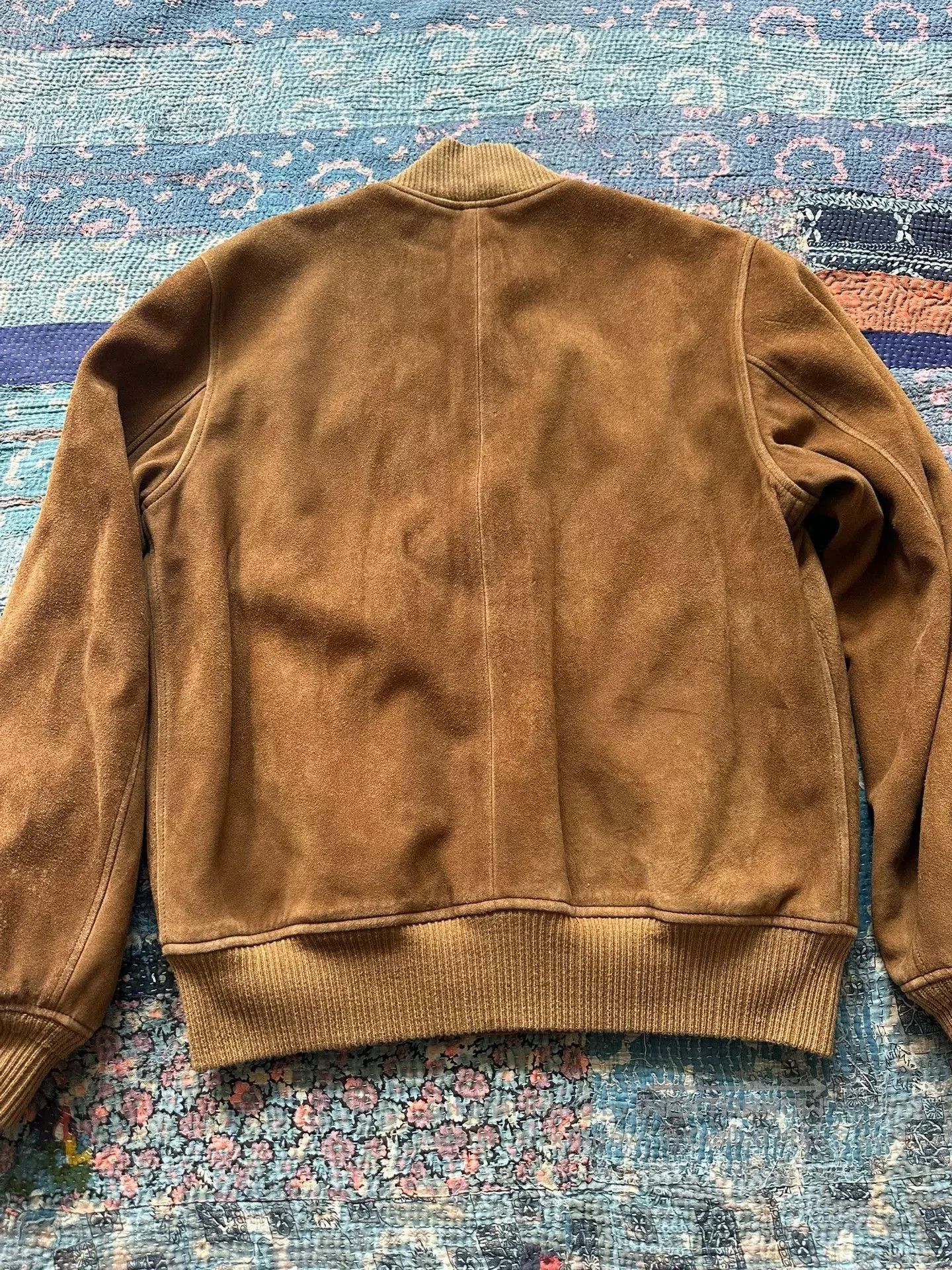 RRL Ralph Lauren rrl deer skin leather jacket size M. Size US M / EU 48-50 / 2 - 2 Thumbnail