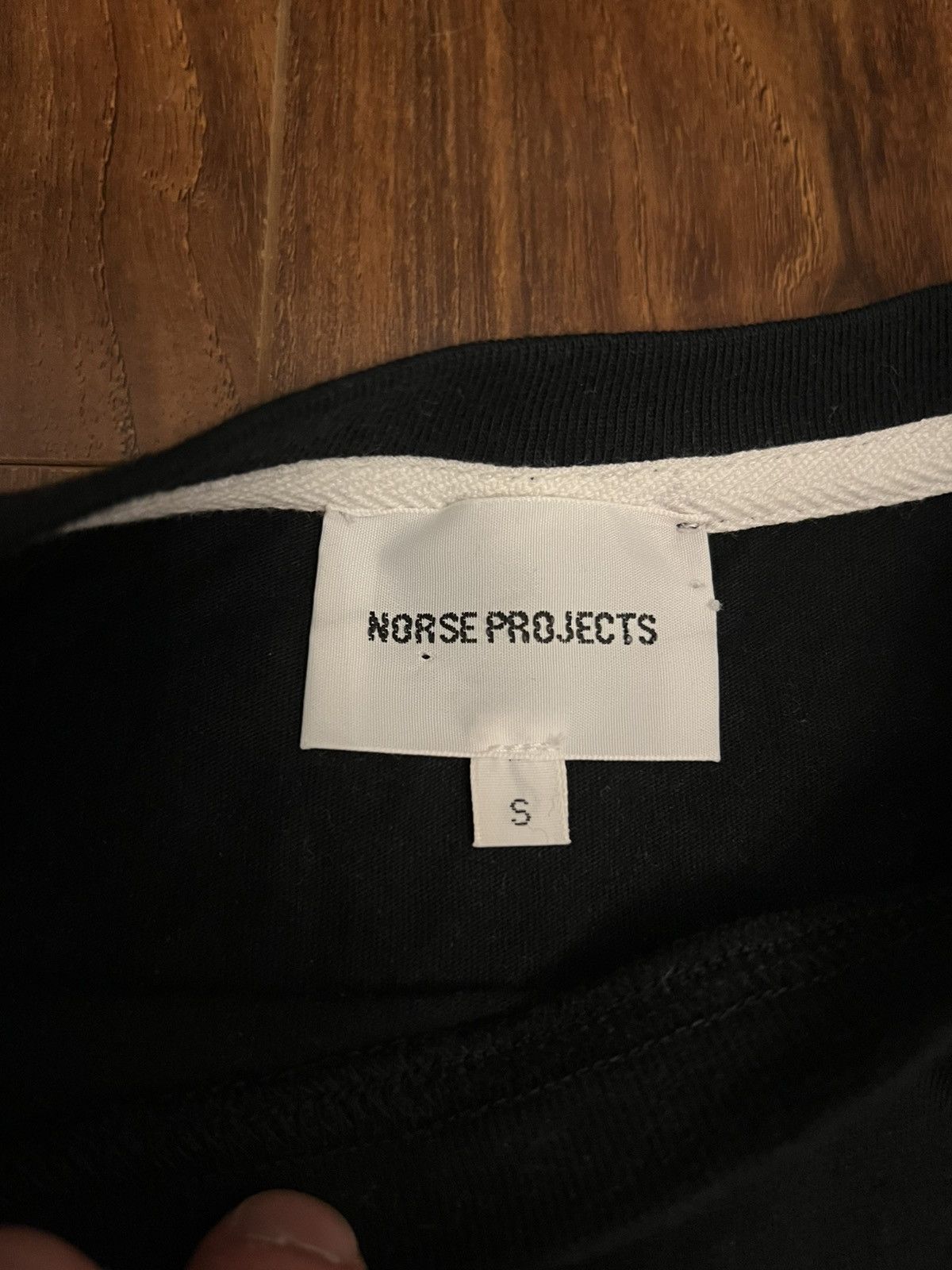 Norse Projects Norse Projects Black Blank Tee Size US S / EU 44-46 / 1 - 5 Thumbnail