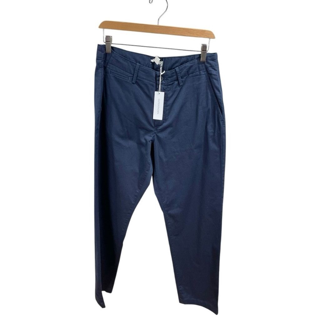 Outerknown NEW Outerknown Blue Relaxed Straight Chino Pants Size 8 Size 30" / US 8 / IT 44 - 2 Thumbnail