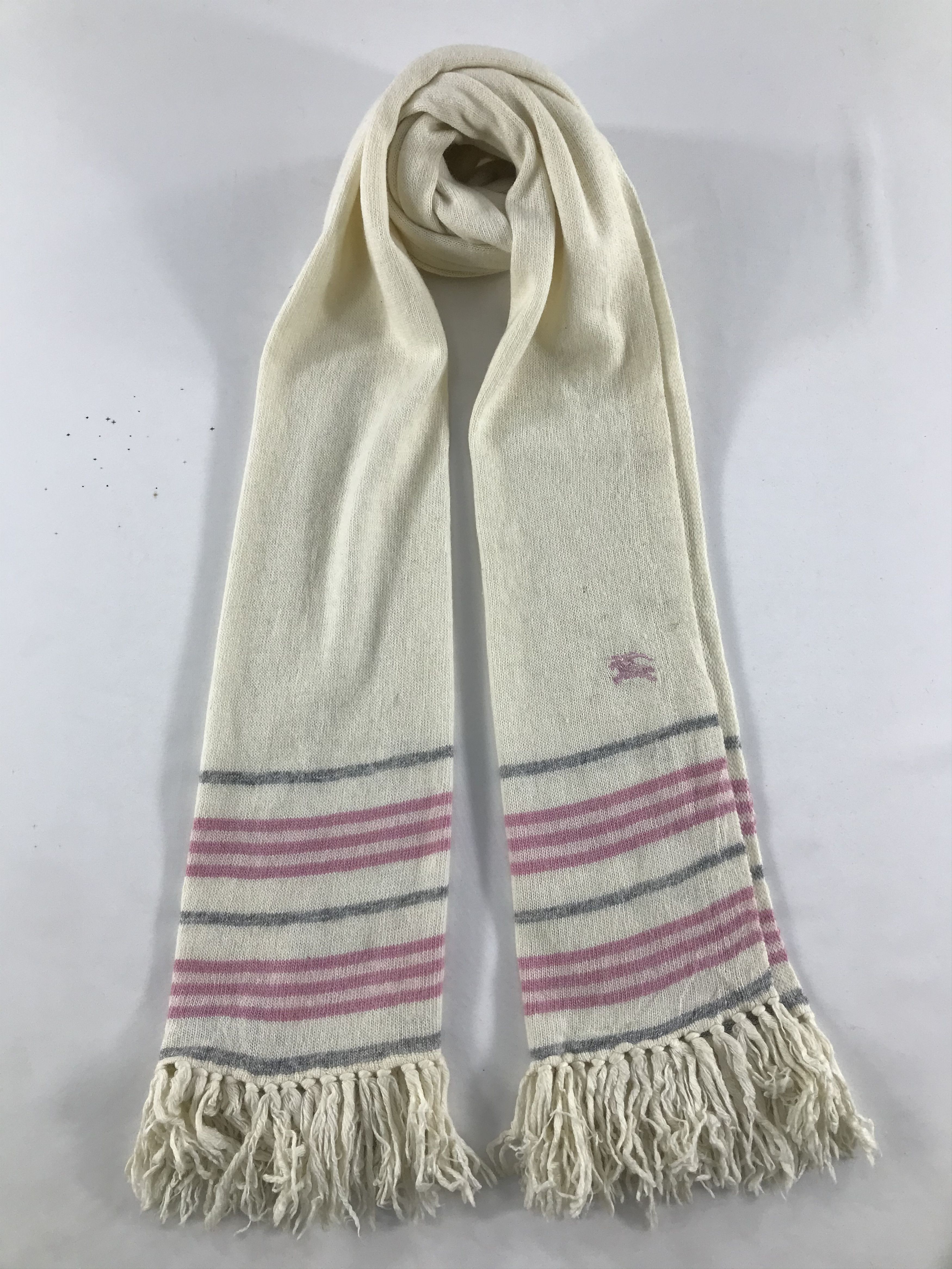 Burberry Vintage Burberry Scarf/Muffler/Neckwear MF958 Size ONE SIZE - 1 Thumbnail