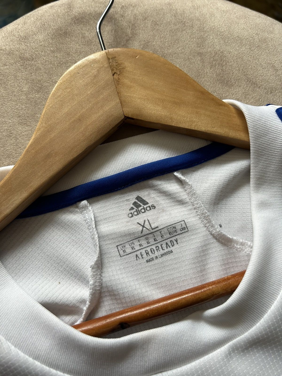 Adidas Leeds United 2020/21 Home Adidas jersey Size US XL / EU 56 / 4 - 11 Thumbnail