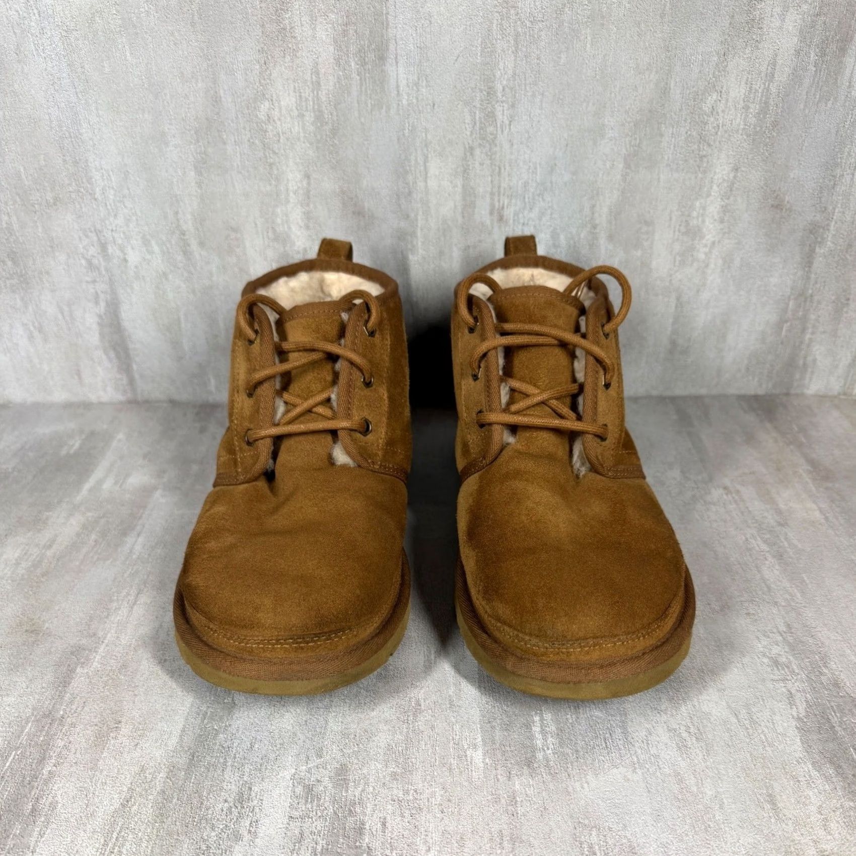 UGG Boots Neumen Chukka Mens 10 Chestnut‎ Brown Lace Up Casual Ankle Top SN 3236 UGG Neumel Suede Boot Mens Boots Chestnut Brown 3236 CHE  main image 2