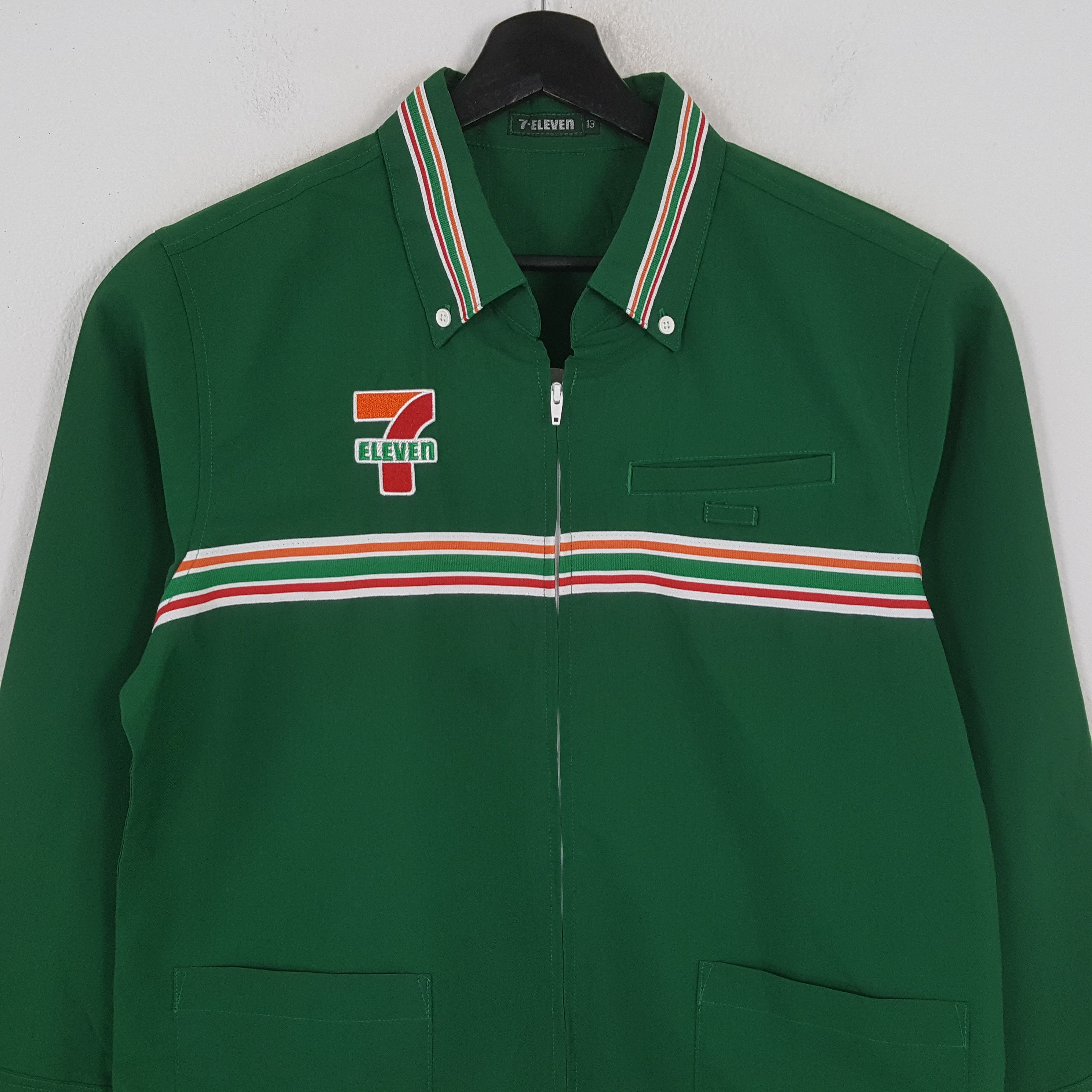 Japanese Brand × Vintage 7 ELEVEn Japanese Workers Uniform Jacket Size US M / EU 48-50 / 2 - 4 Thumbnail