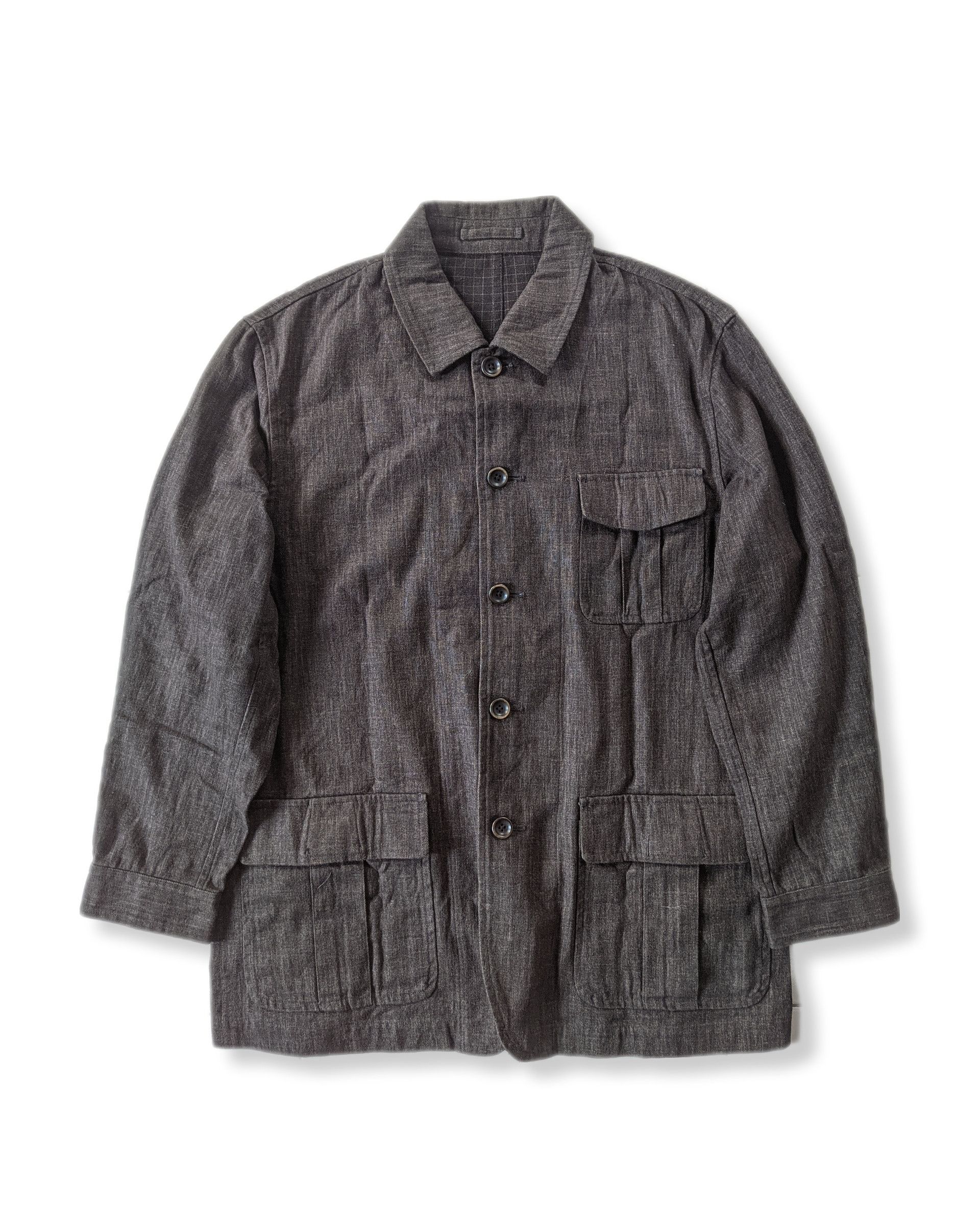 image of Hiroko Koshino Homme x Michiko Koshino London Junko Koshino Classic in Charcoal, Men's (Size Medium
