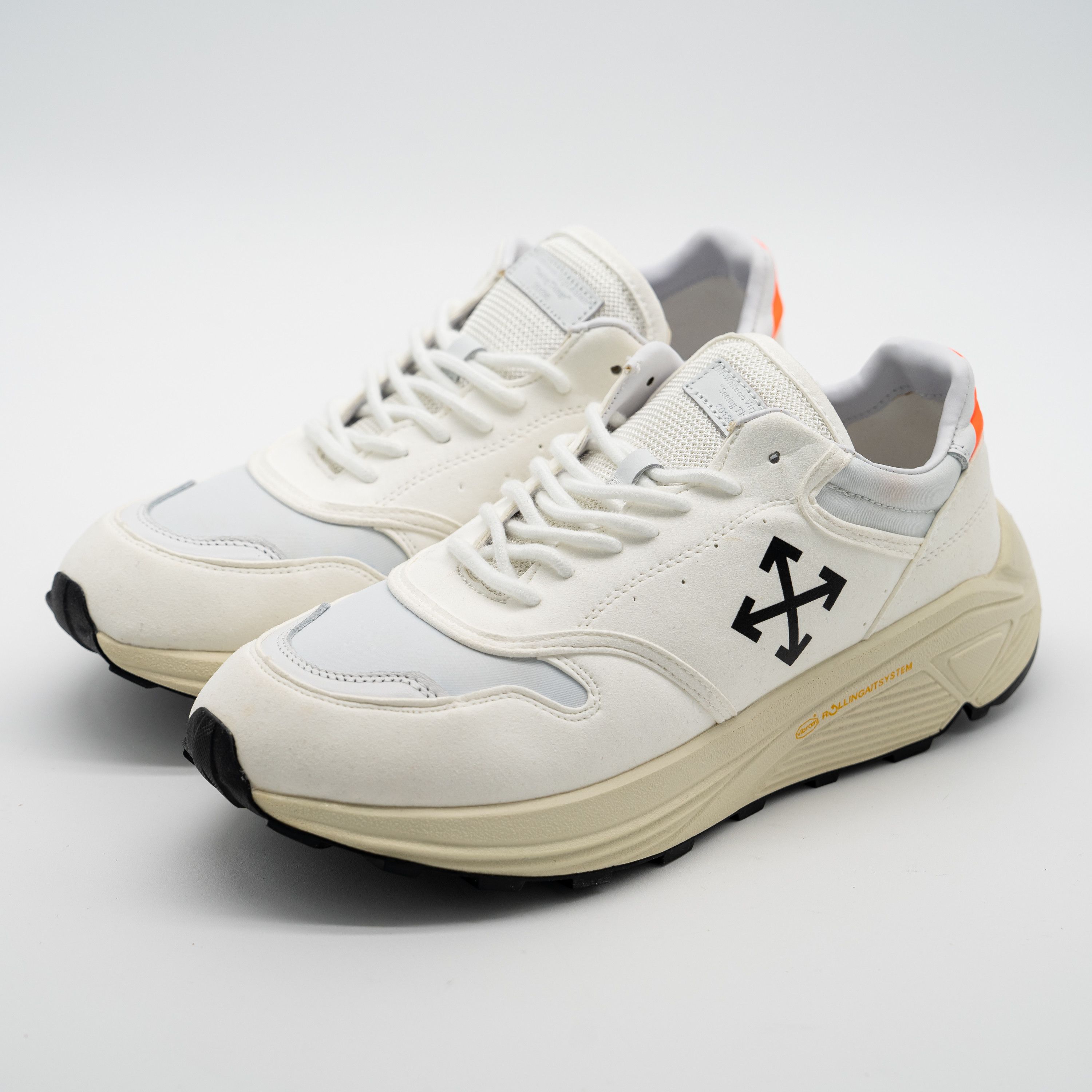 Off-White 41eu Off-White c/o Virgil Abloh Cross Chunky Sneakers Jogger Size US 8 / EU 41 - 1 Thumbnail