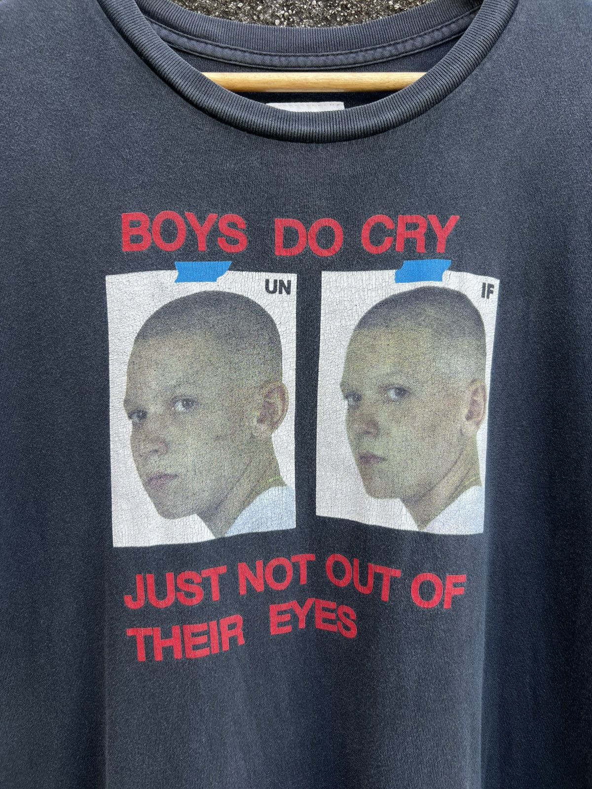 UNIF Early 2010s UNIF “Boys Do Cry” Archive Tee Size US S / EU 44-46 / 1 - 3 Thumbnail