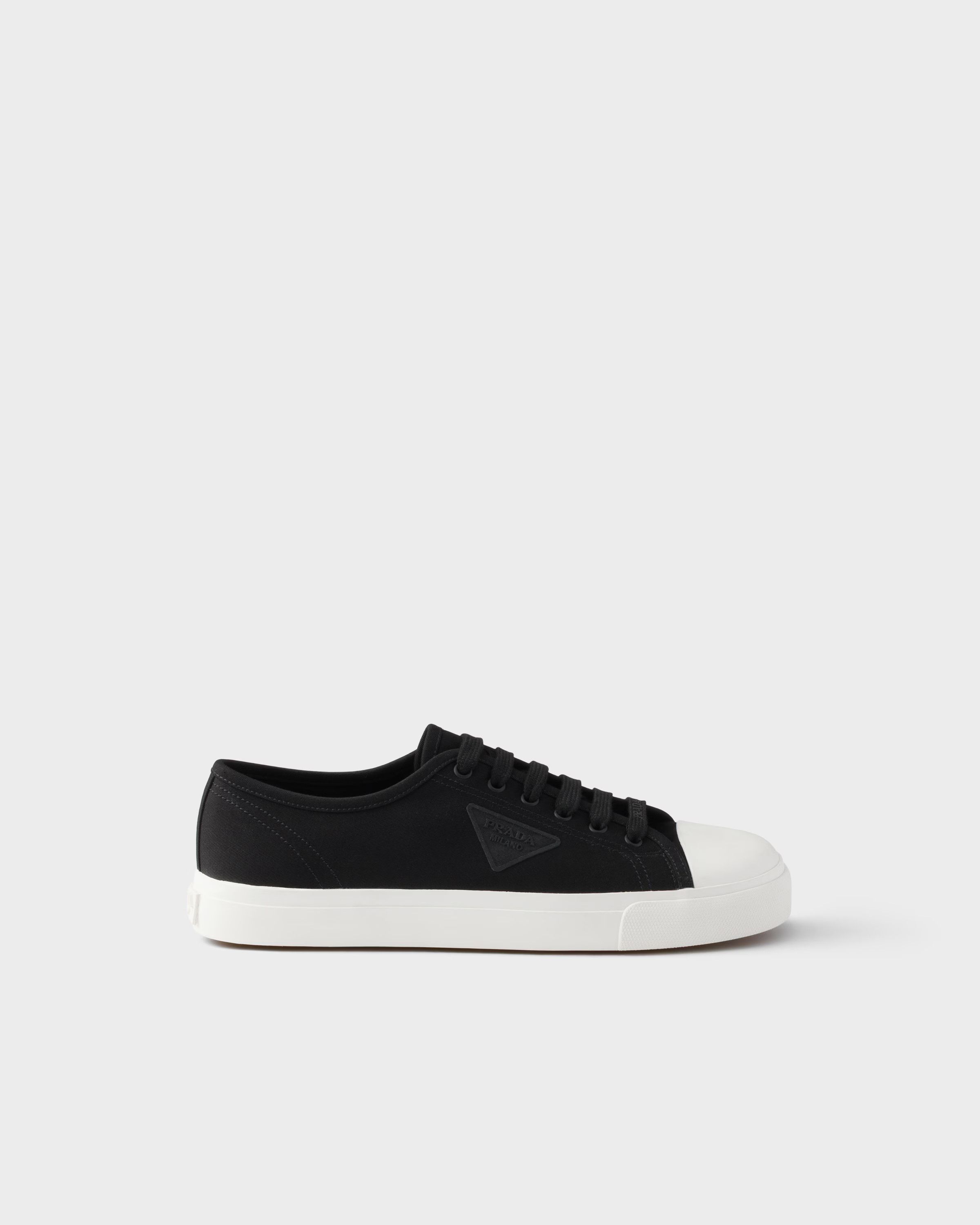 Prada o1la1rc1a0925 Gabardine Sneakers in Black Size US 10 / EU 43 - 1 Thumbnail