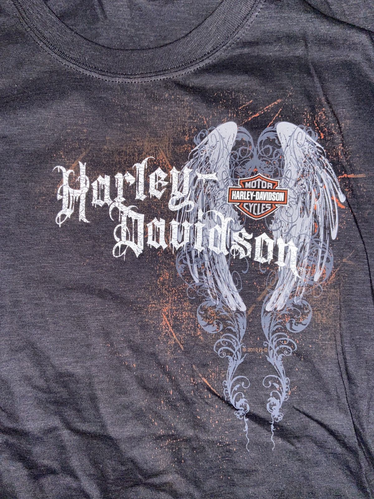 Affliction × Harley Davidson × Vintage Vintage Y2K Harley Davidson shirt Size US XL / EU 56 / 4 - 3 Thumbnail