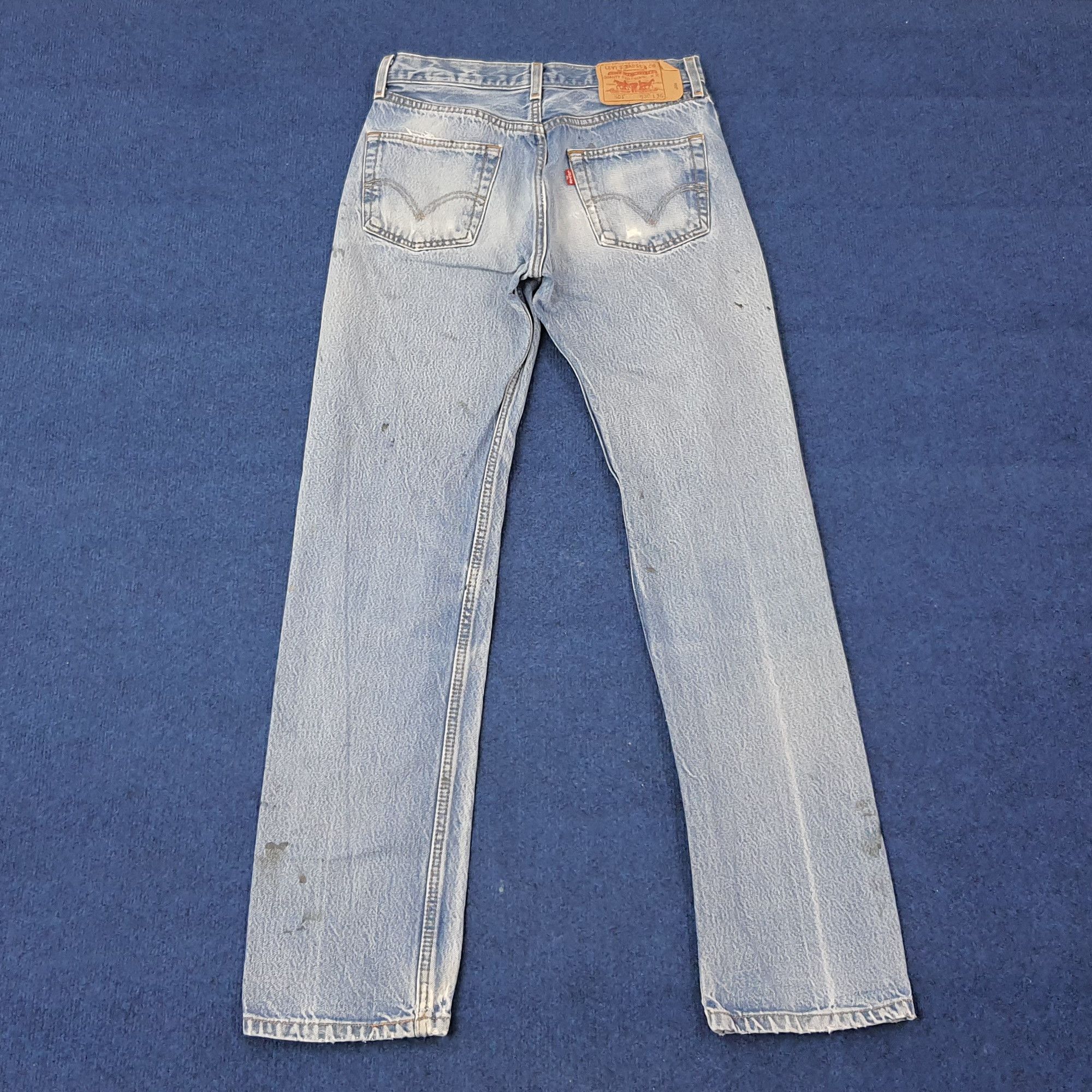 Levi's Vintage Levi's 501 Distressed with Paint Jeans C252N10 Size US 28 / EU 44 - 3 Thumbnail