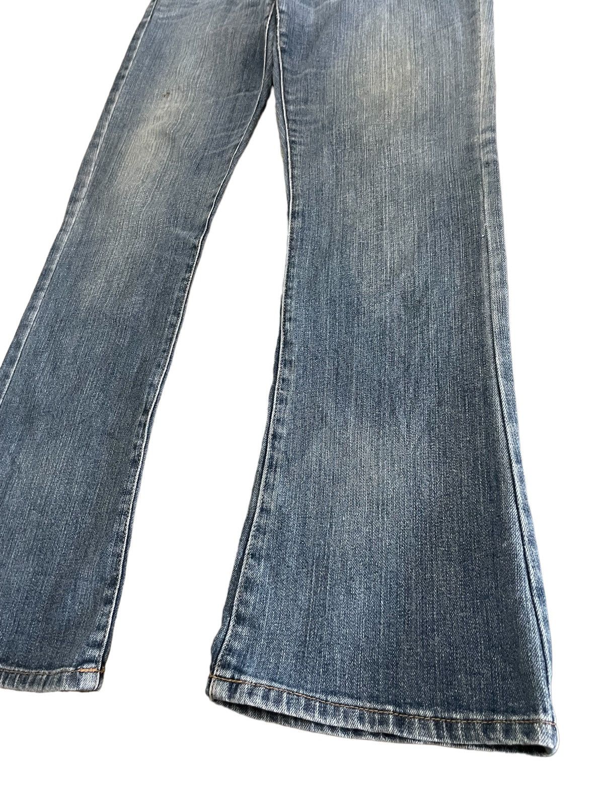 Japanese Brand Vintage Japanese Denim Streetwear Blue Wash Bootcut Jeans Size US 30 / EU 46 - 4 Thumbnail