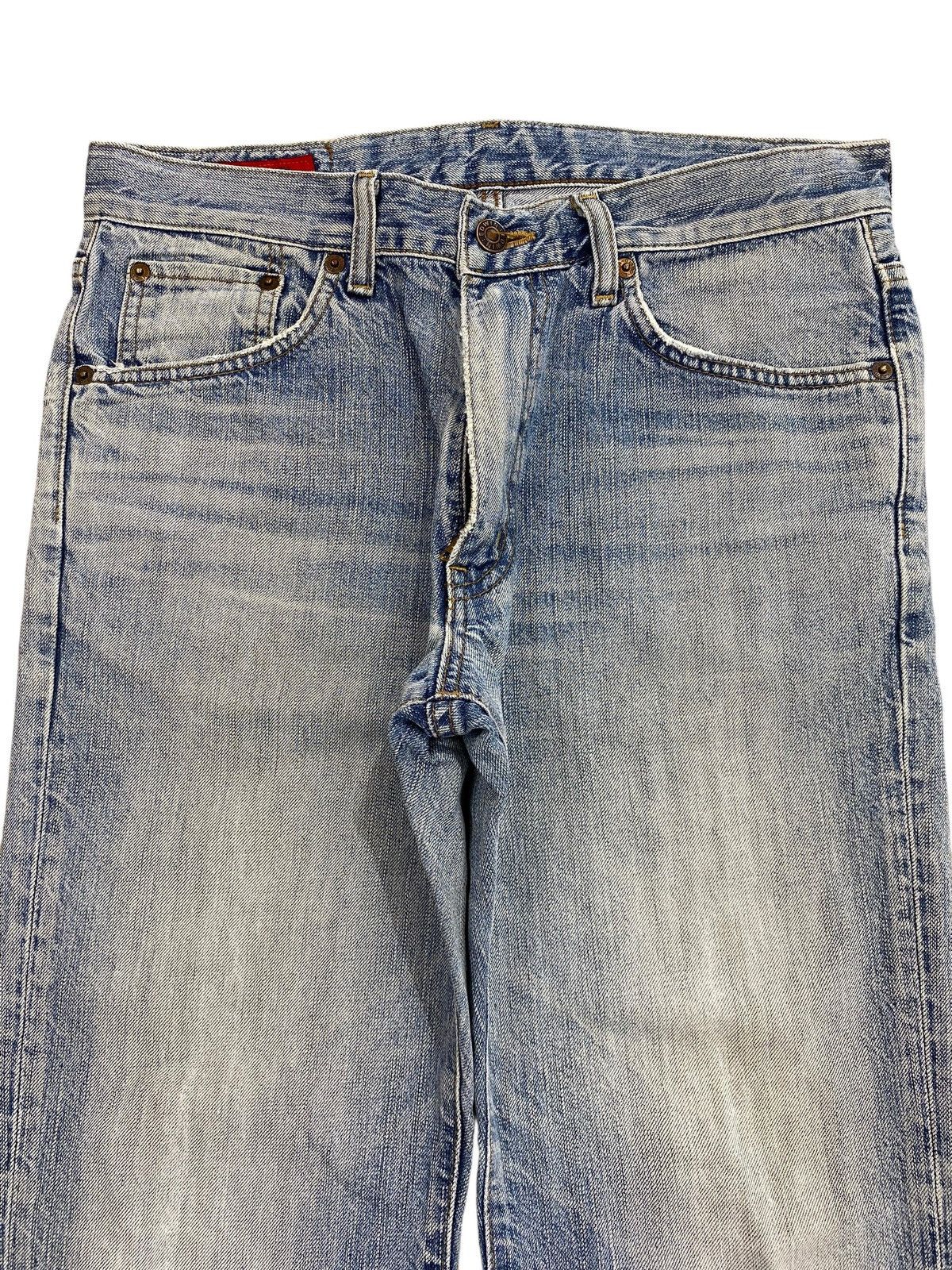 Edwin Edwin 503TM Faded Blue Wash Boot Cut Style Jeans Size US 30 / EU 46 - 2 Thumbnail