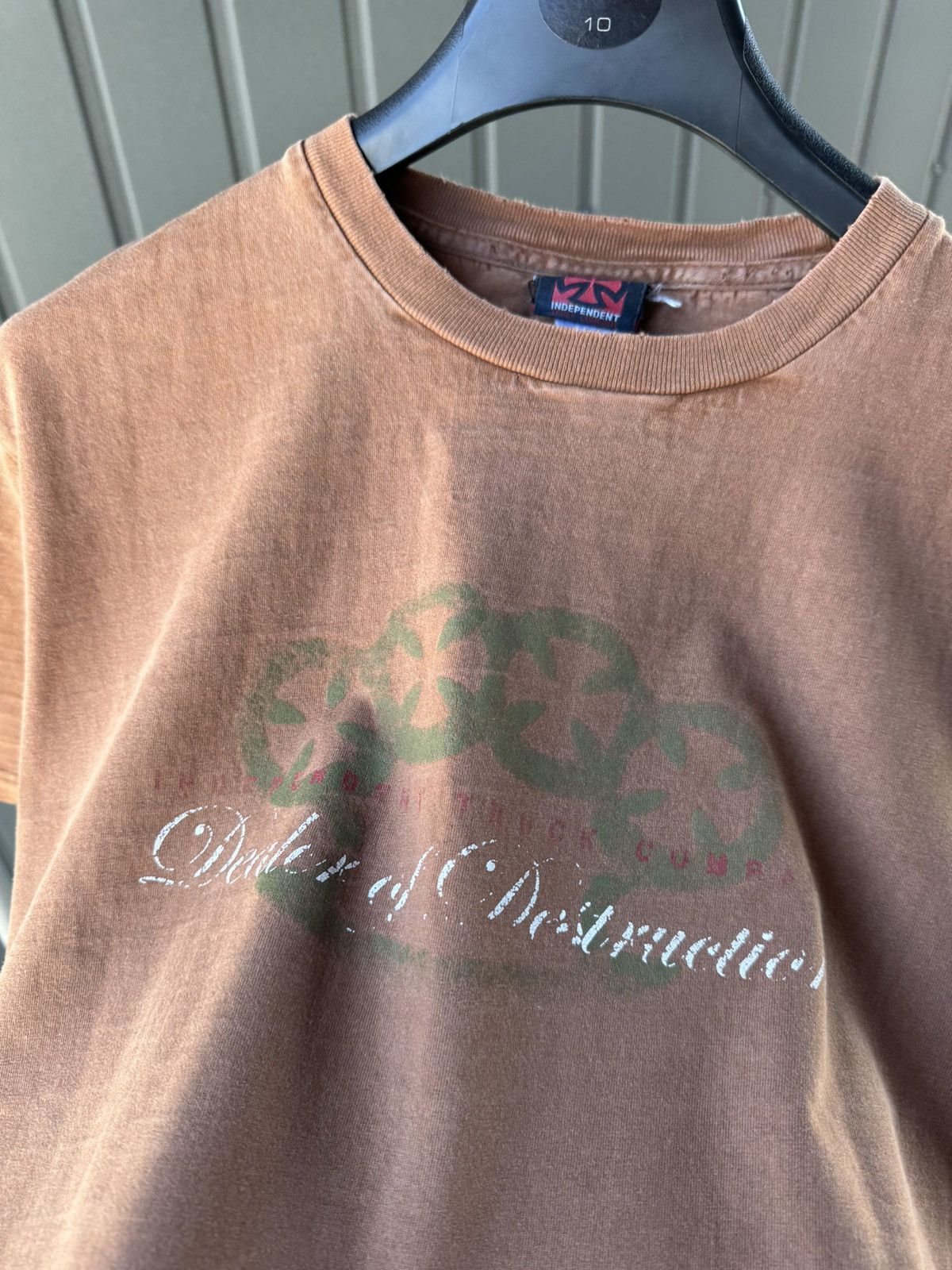 Independent Truck Co. × Vintage Vintage Independent Skateboard T Shirt Brown Tee Y2K Size US M / EU 48-50 / 2 - 3 Thumbnail