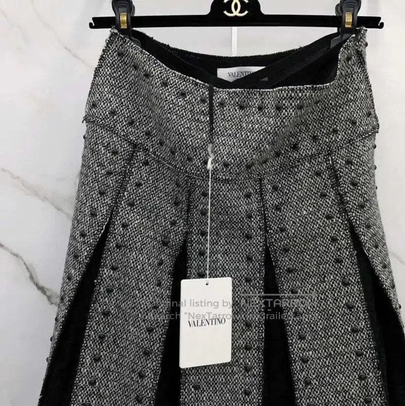 Valentino Valentino Gray Wool Women's Coat . Size M / US 6-8 / IT 42-44 - 7 Thumbnail