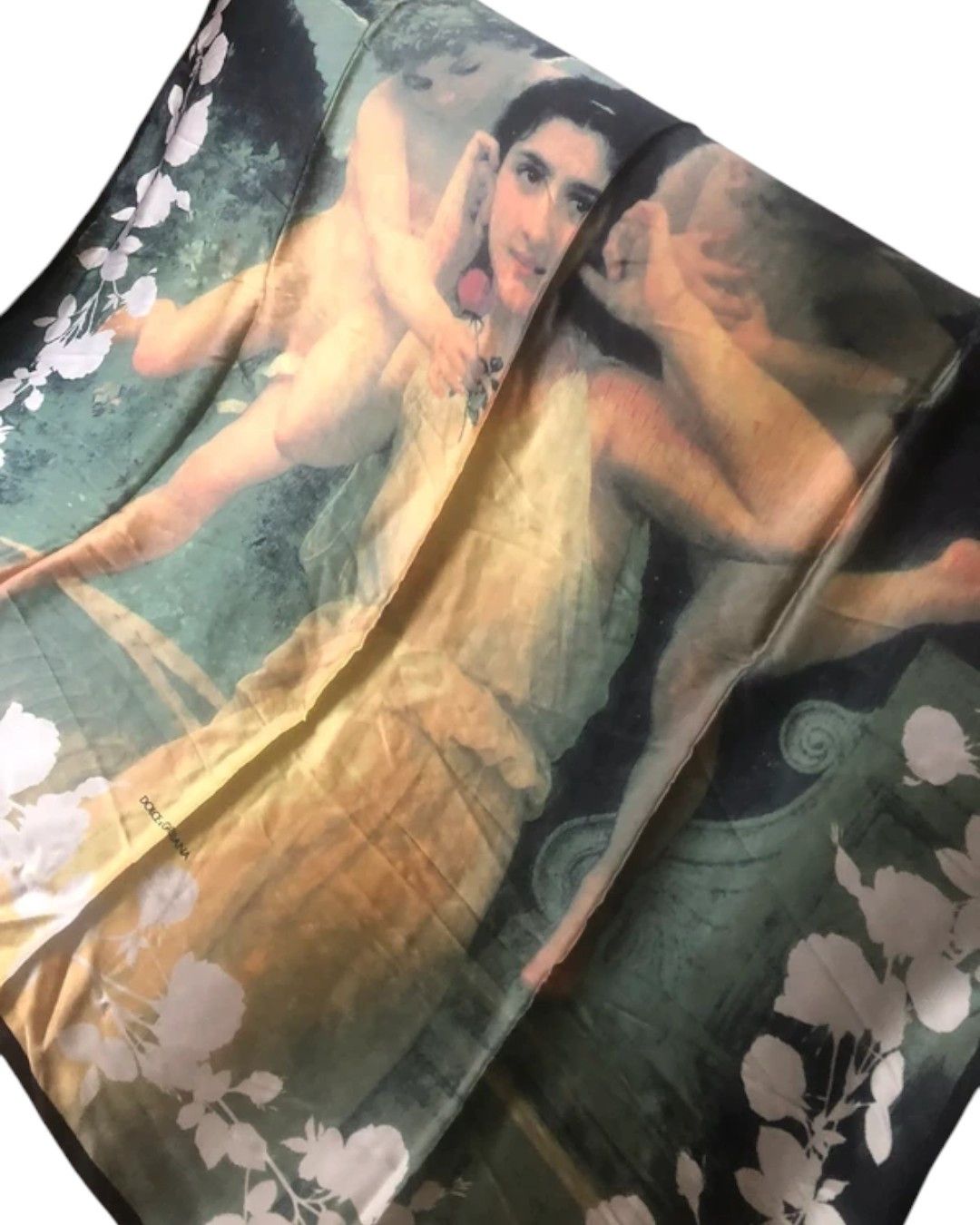 Dolce & Gabbana LARGE PRINTED SILK SCARF Size ONE SIZE - 3 Thumbnail