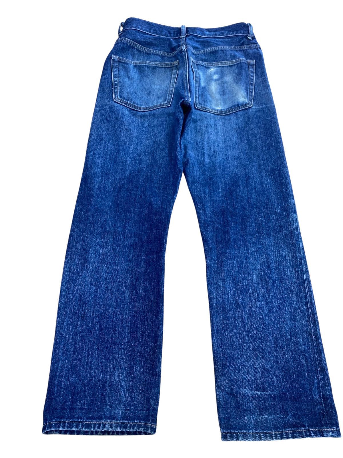 Uniqlo Uniqlo Selvedge Faded Wash Loose Jeans Size US 30 / EU 46 - 3 Thumbnail