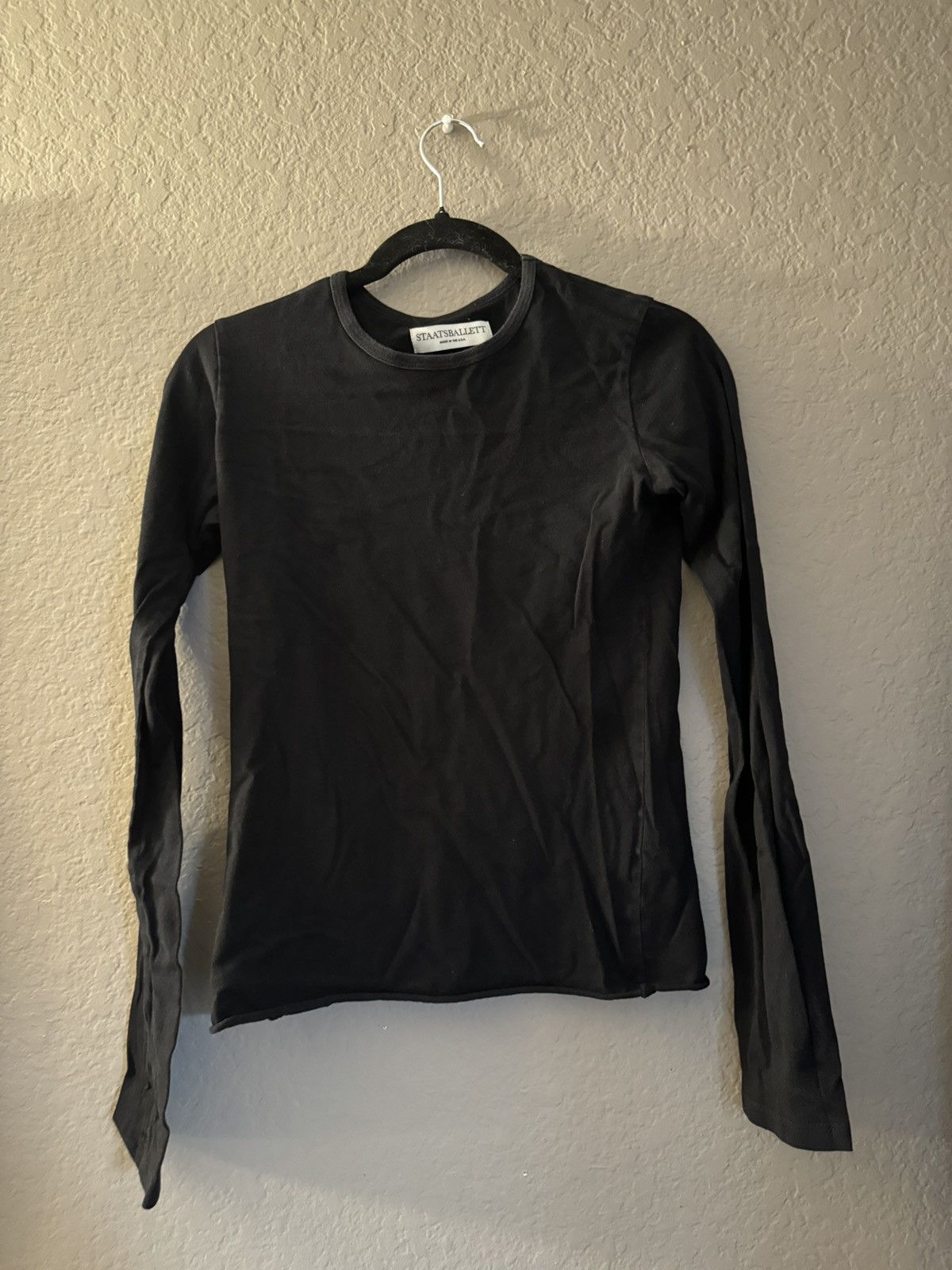 Staatsballett Staatsballett Black Drifter Long Sleeve Size US S / EU 44-46 / 1 - 1 Thumbnail