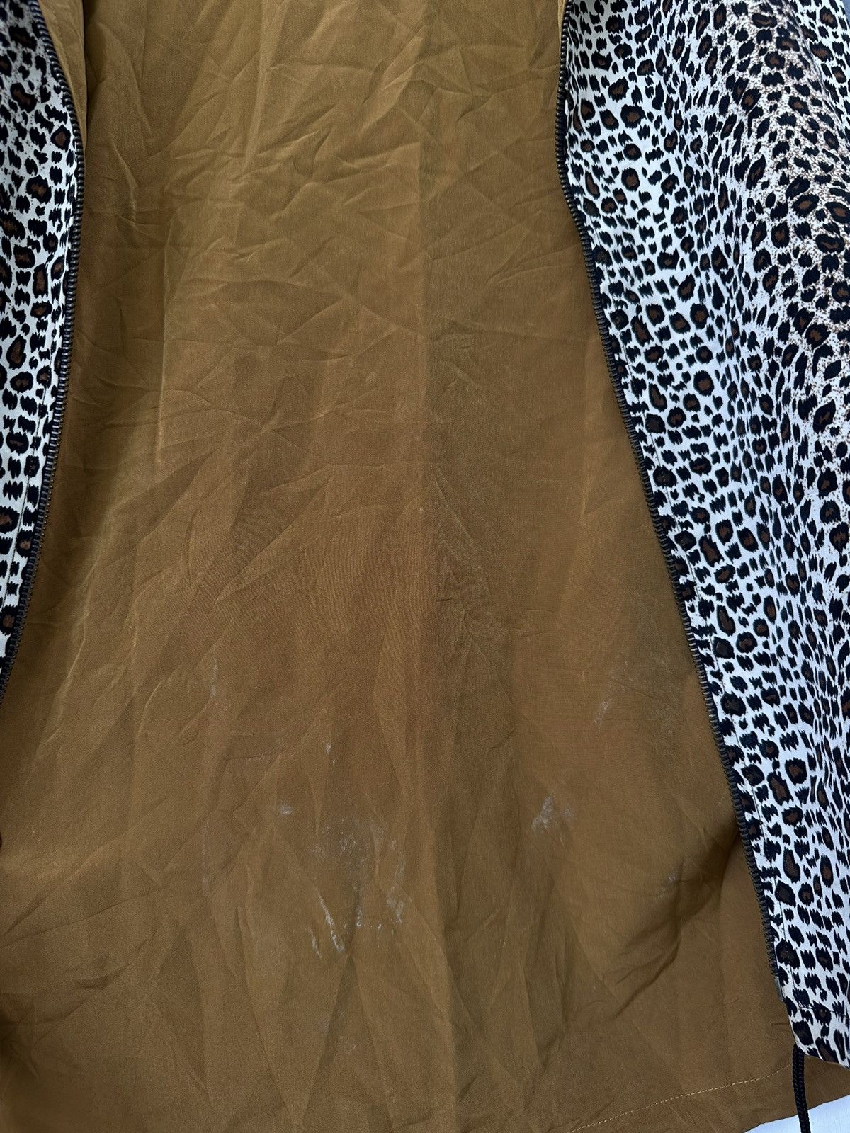 If Six Was Nine × Japanese Brand × Le Grande Bleu (L.G.B.) CRAZY LEOPARD VEST REVERSIBLE CRAZY FASHION LGB STYLED Size US L / EU 52-54 / 3 - 5 Thumbnail
