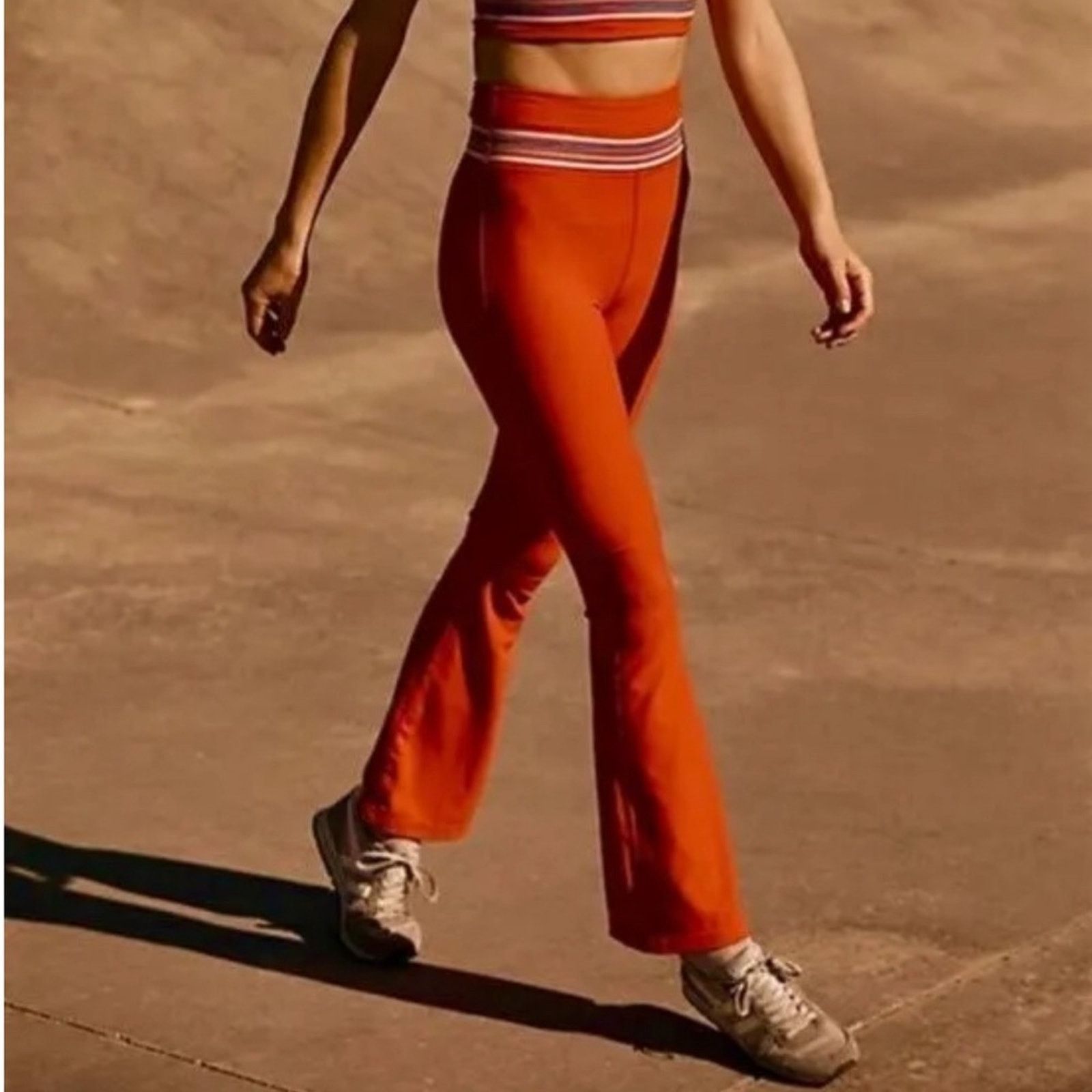 Free People NWOT Free people hard to forget ribbed leggings $118 retail Size 30" / US 8 / IT 44 - 2 Thumbnail