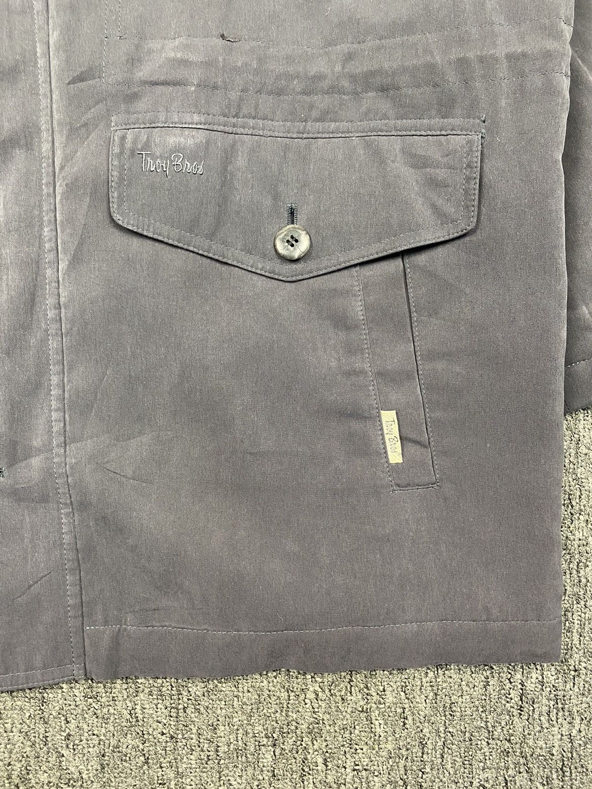Japanese Brand Troy Bros Hooded Long Jacket Size US L / EU 52-54 / 3 - 3 Thumbnail