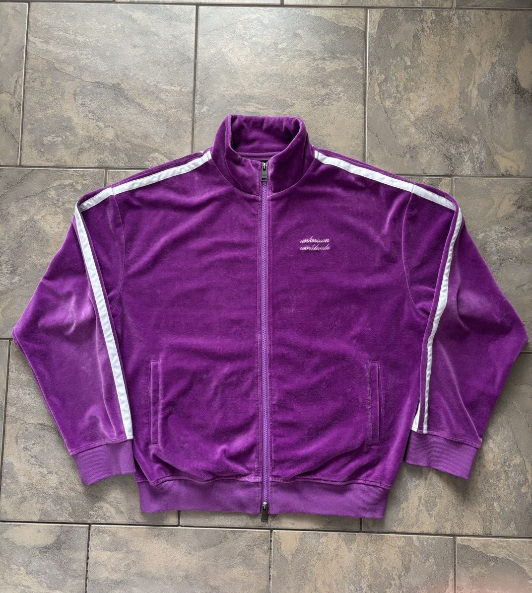 Unknown London Purple Unkown London zip up Size US M / EU 48-50 / 2 - 1 Thumbnail