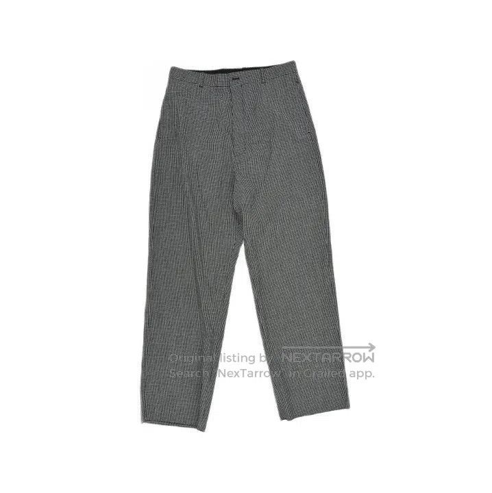 Balenciaga Balenciaga Men's Gray Wool Blend Wide Leg Pants. Size US 44 / EU 60 - 2 Thumbnail