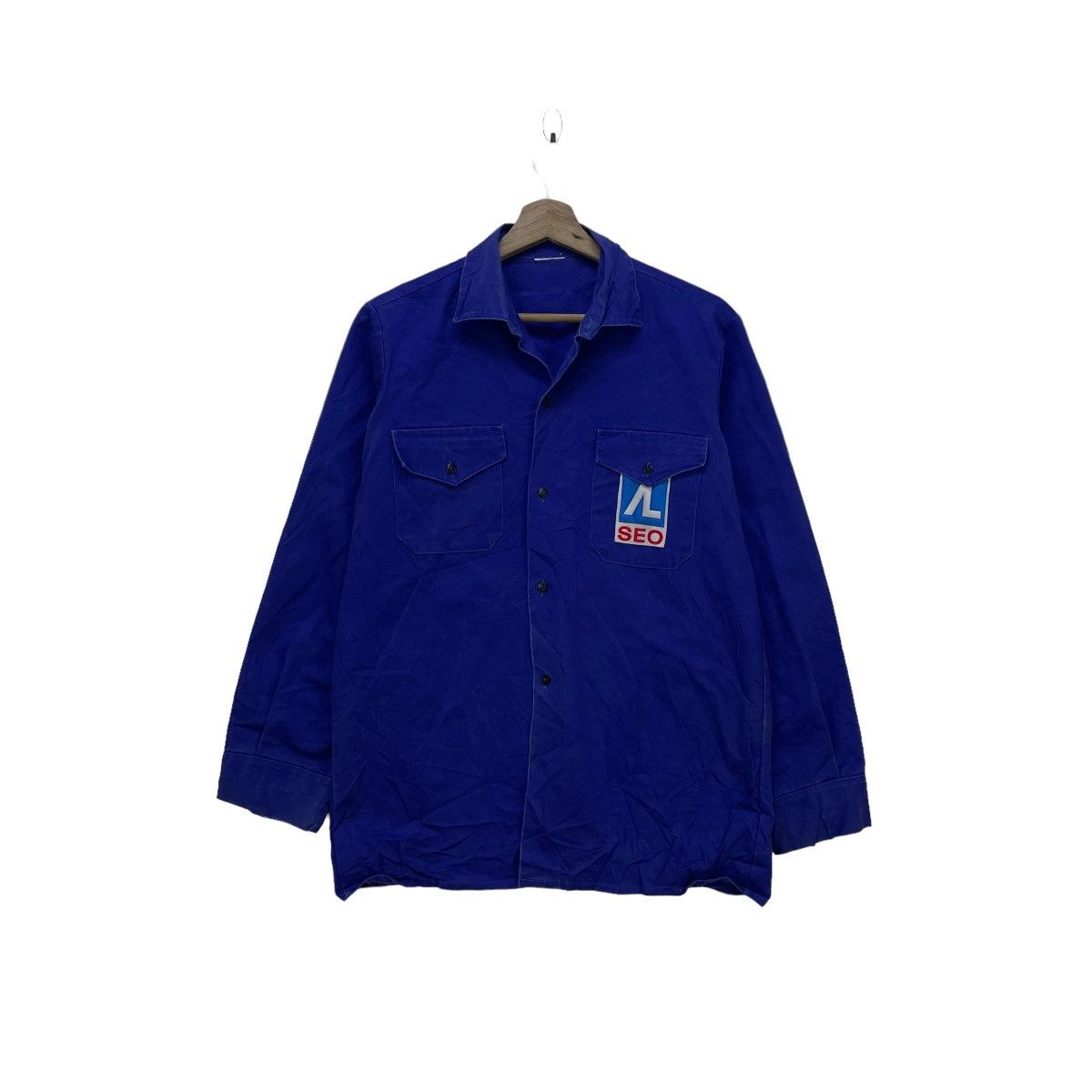 Vintage Vtg Worker Jacket Stye Us Army Size US M / EU 48-50 / 2 - 1 Thumbnail