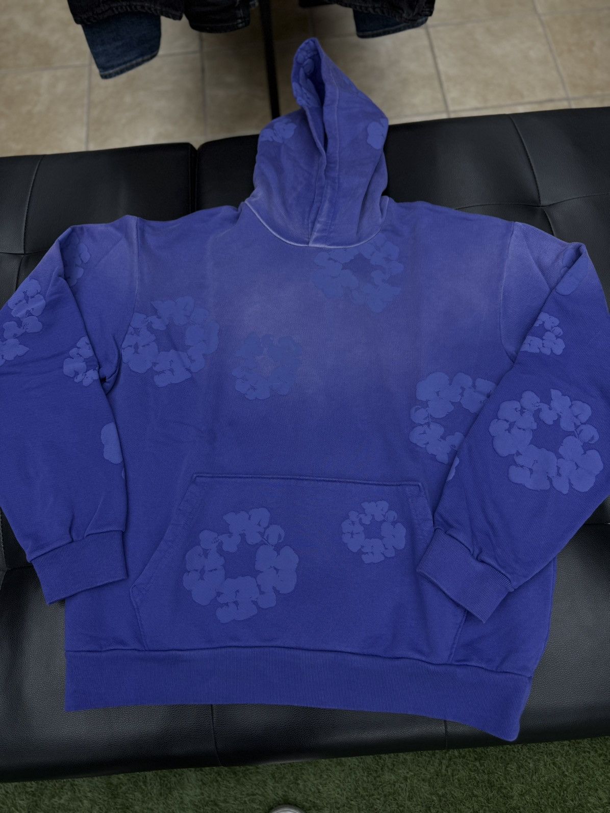 DENIM TEARS Denim Tears BLUE 2025 Cotton Wreath Hoodie XL (NEW) Size US XL / EU 56 / 4 - 1 Thumbnail