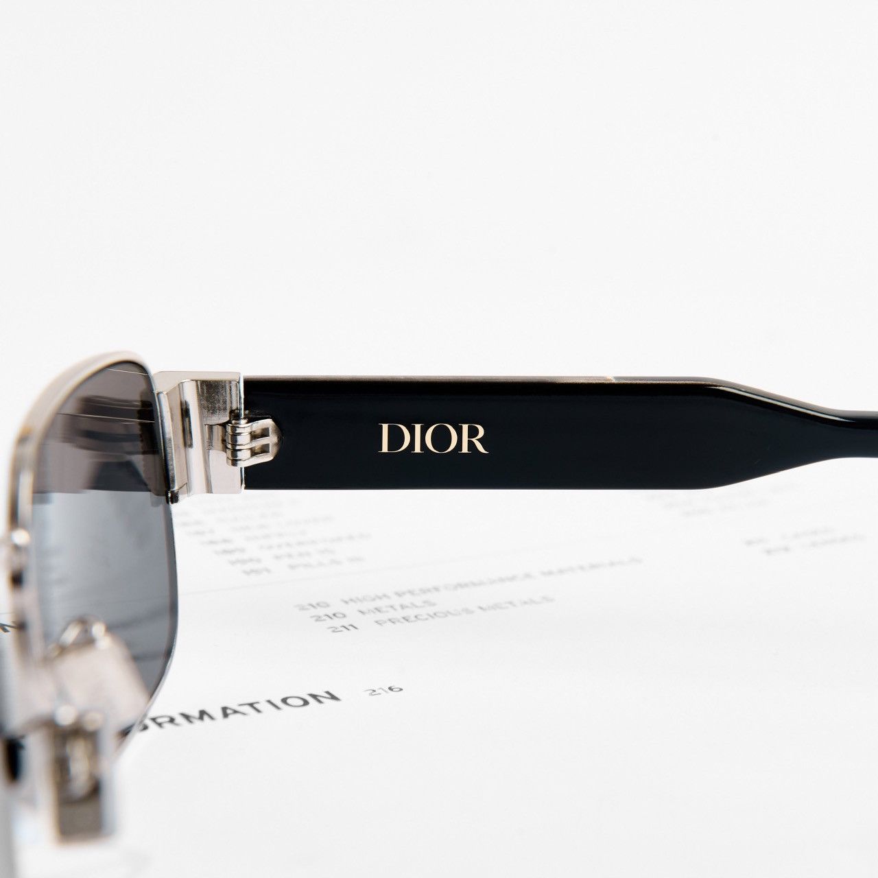 Dior CHRISTIAN DIOR LABEL S2U F4A0 SUNGLASSES Size ONE SIZE - 4 Thumbnail