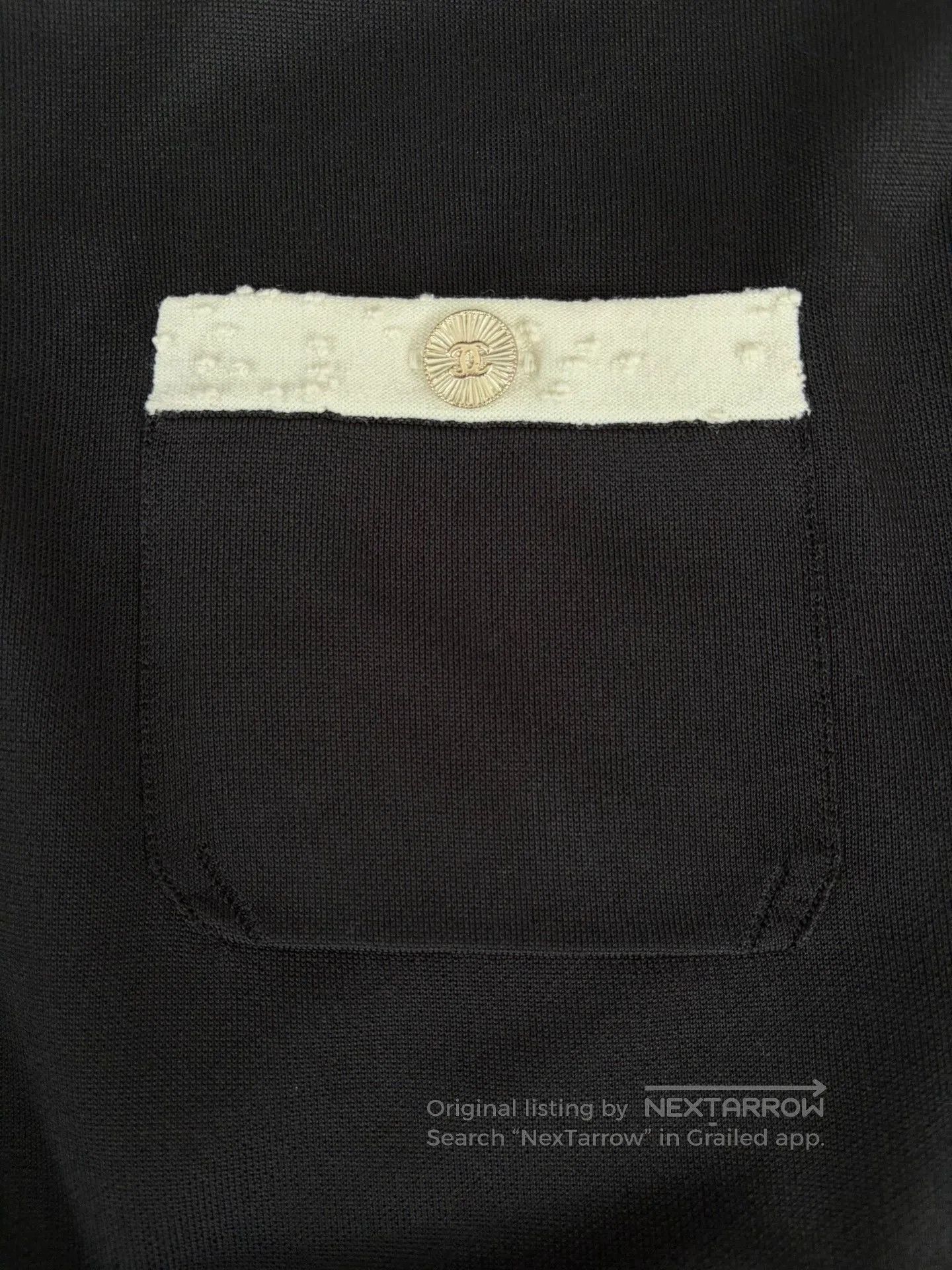 Chanel Chanel Black White Trim Short Sleeve Dress. Size US S / EU 44-46 / 1 - 3 Thumbnail
