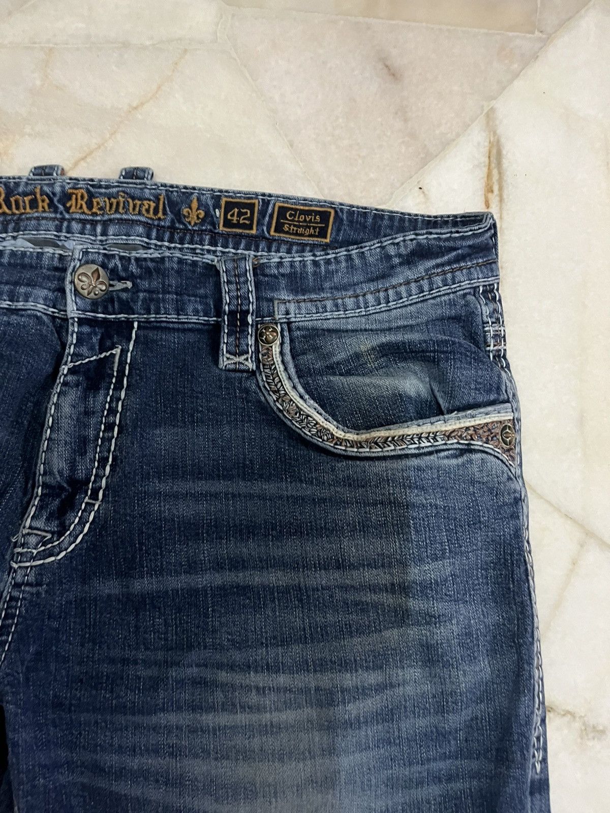 Rock Revival ROCK REVIVAL JEANS Size US 42 / EU 58 - 4 Thumbnail