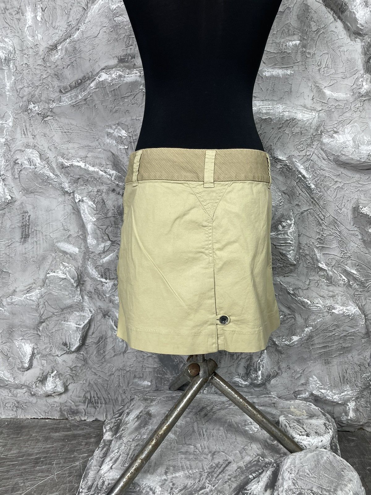 Diesel × Japanese Brand Diesel Vintage Y2K Japanese Style Silk Pocket Mini Skirt Size 27" / US 4 / IT 40 - 5 Thumbnail