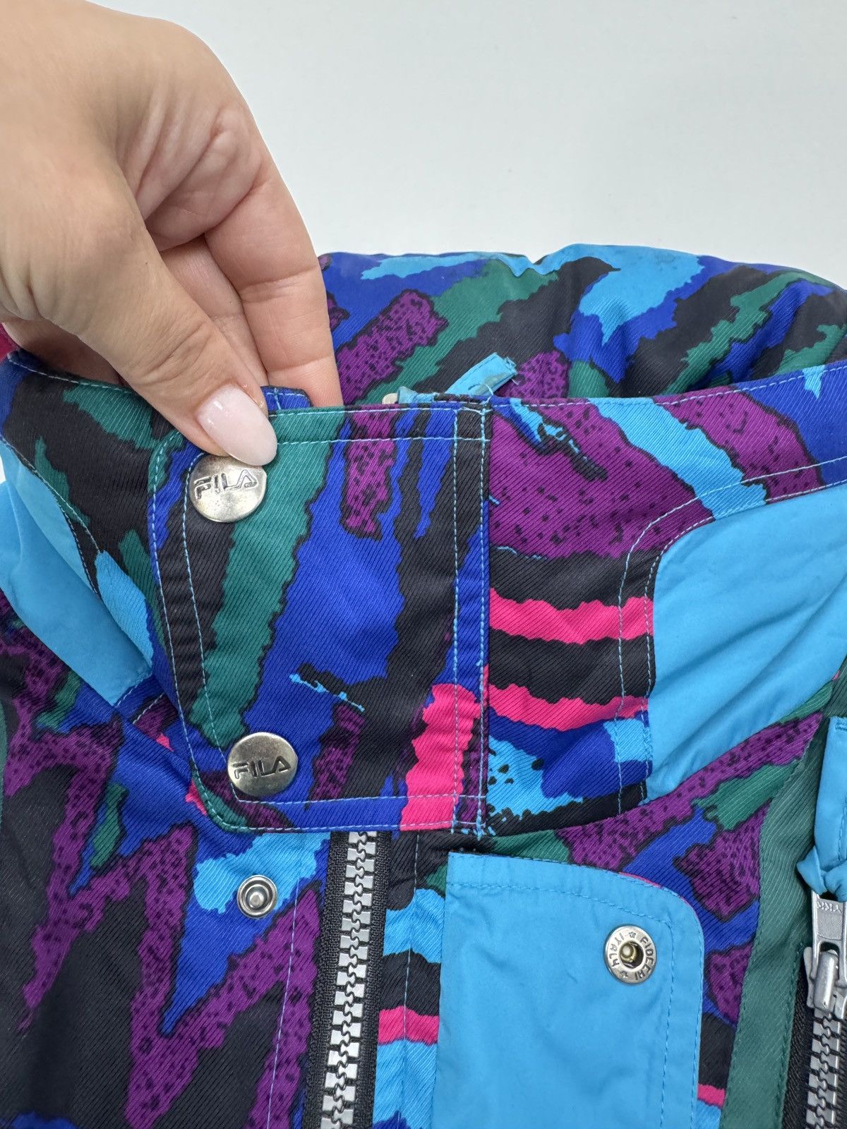 Fila Fila vintage women's ski jacket Size L / US 10 / IT 46 - 9 Thumbnail