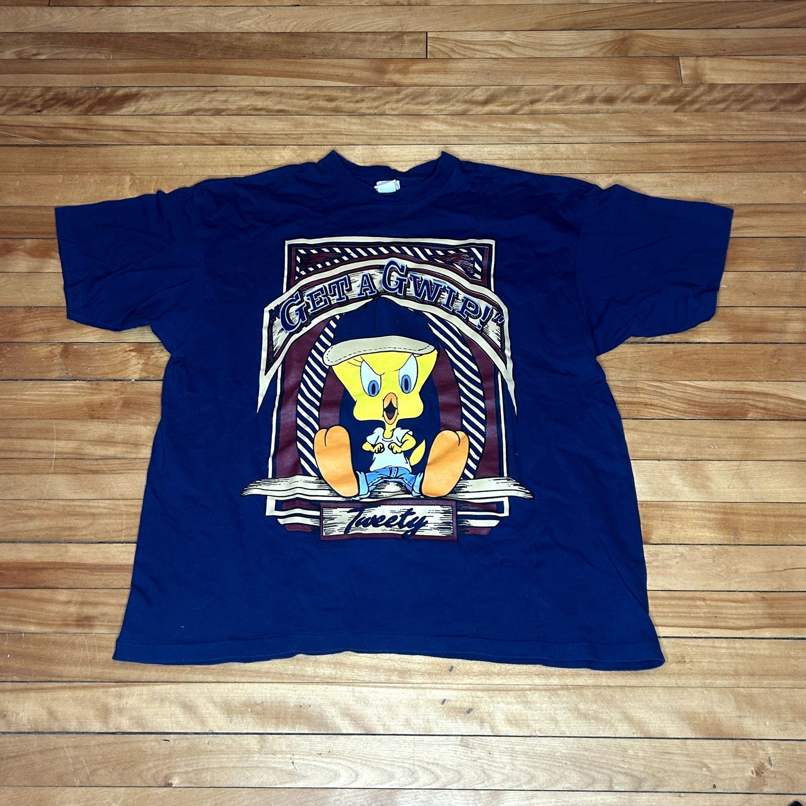 Vintage Vintage 90s Tweetie Bird Looney Tunes T-Shirt 22W Size US XL / EU 56 / 4 - 2 Thumbnail