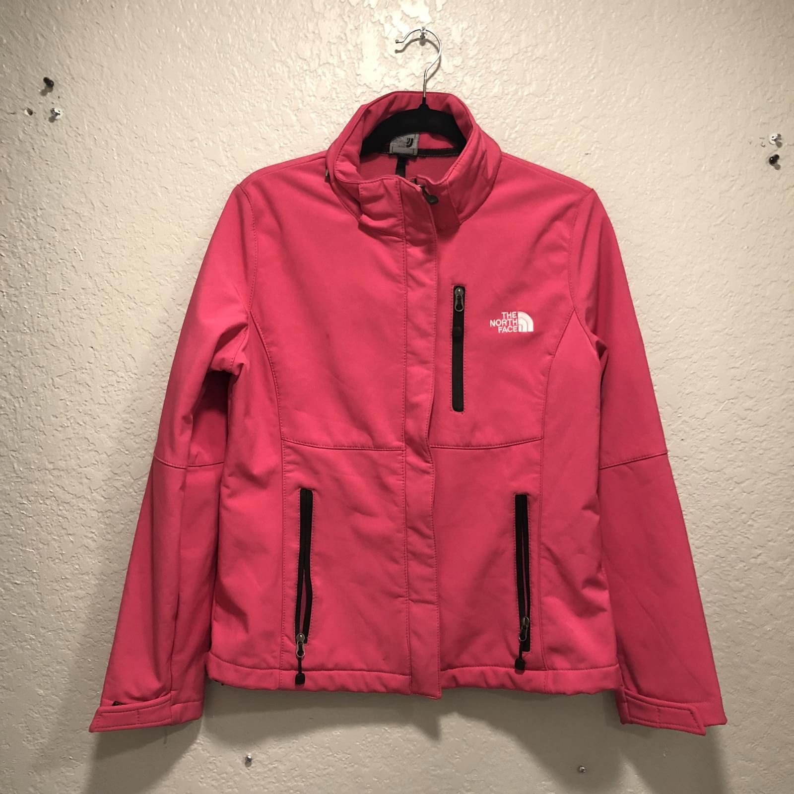 The North Face North Face Summit Series Pink Softshell Jacket Med (No Hood) Size ONE SIZE - 1 Thumbnail