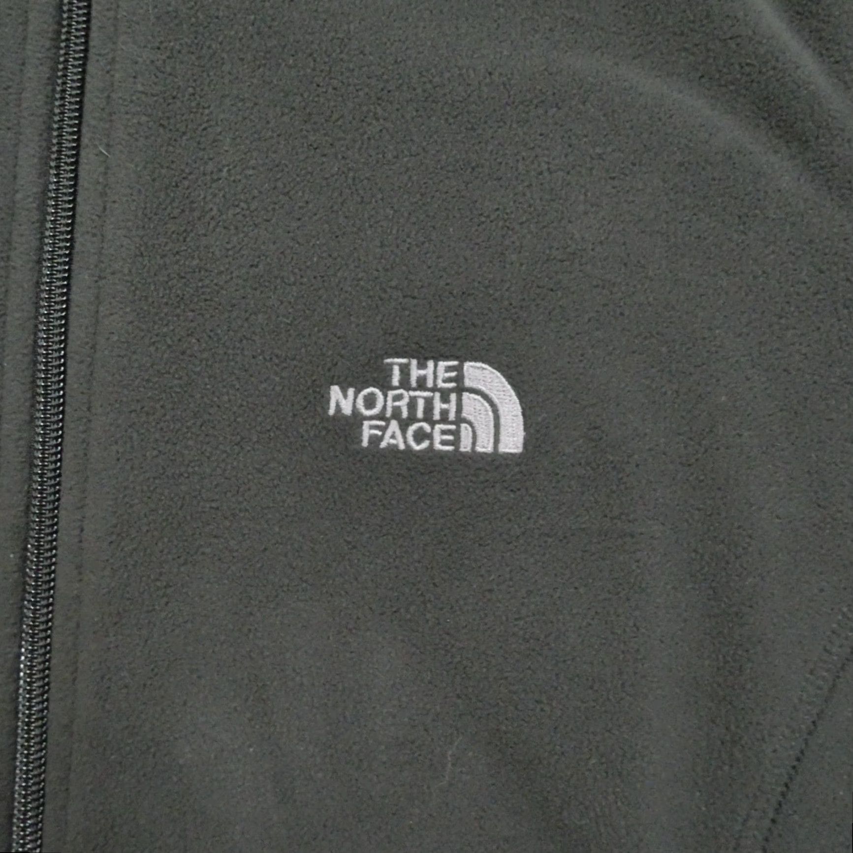 The North Face The North Face Jacket Womens L Grey Full Zip Fleece TKA 100 Size L / US 10 / IT 46 - 2 Thumbnail