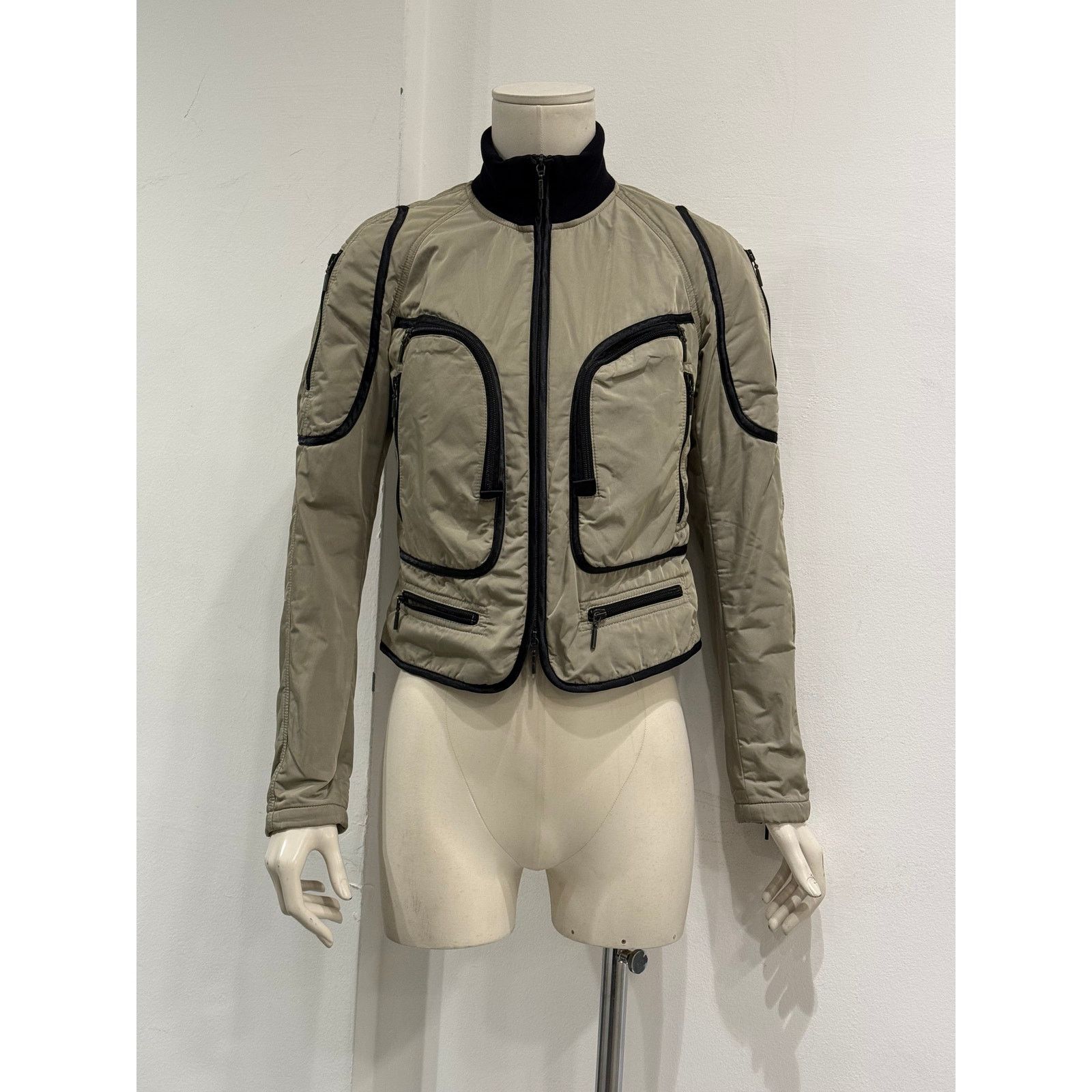 plein sud 2000s Plein Sud cargo moto utility jacket Size S / US 4 / IT 40 - 2 Thumbnail