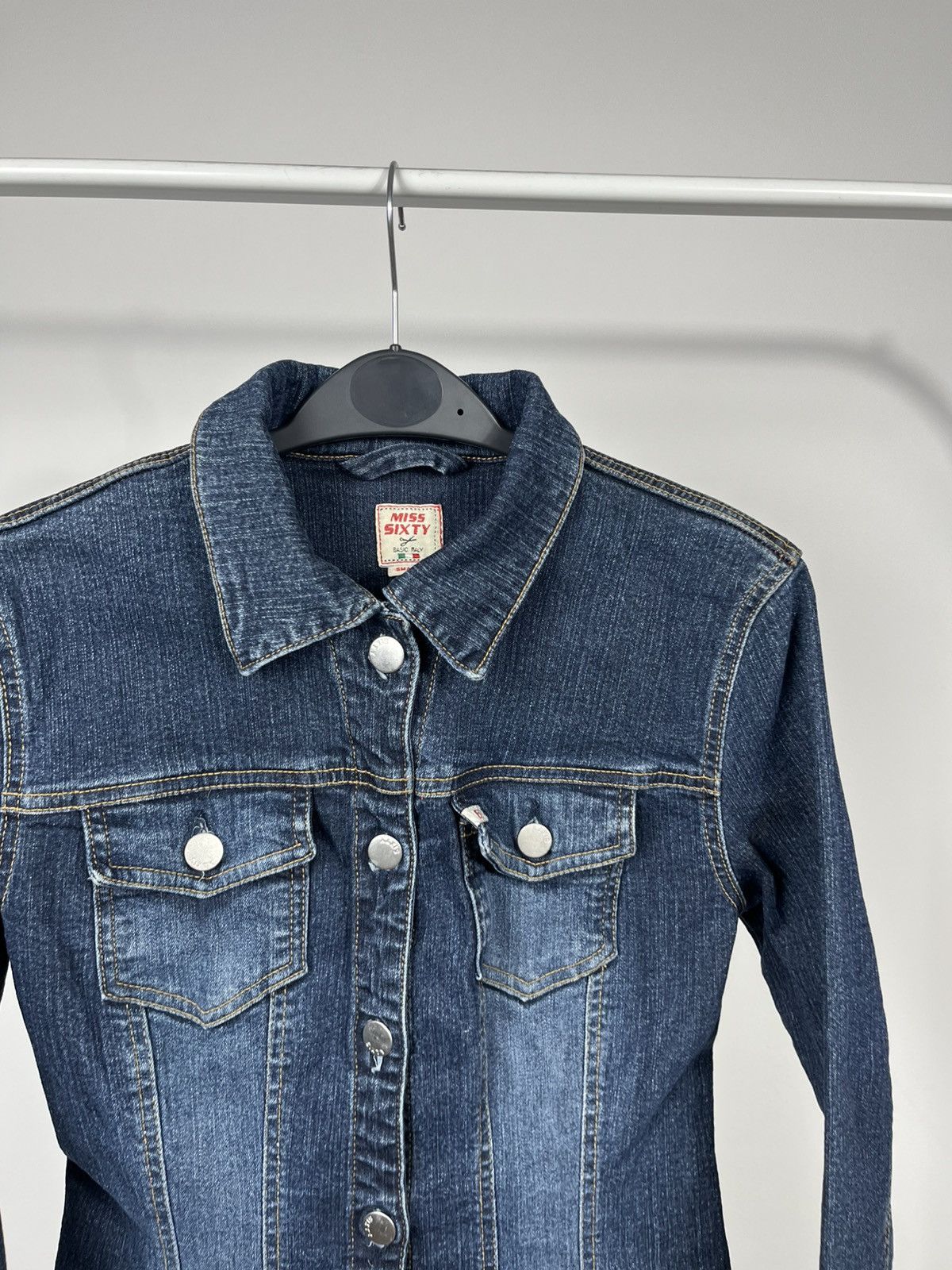 Miss Sixty Miss Sixty Vintage Denim Jacket Women’s Blue Small Size S / US 4 / IT 40 - 3 Thumbnail