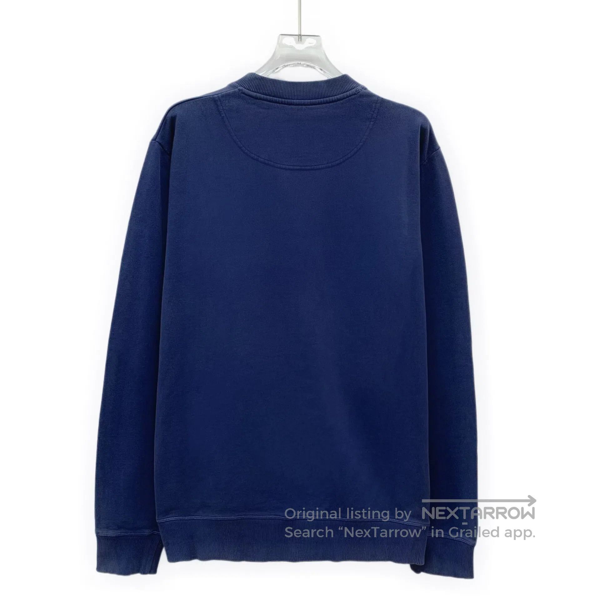 Kenzo Kenzo Blue Tiger Head Logo Letter Embroidered Cotton Crew Size US M / EU 48-50 / 2 - 2 Thumbnail