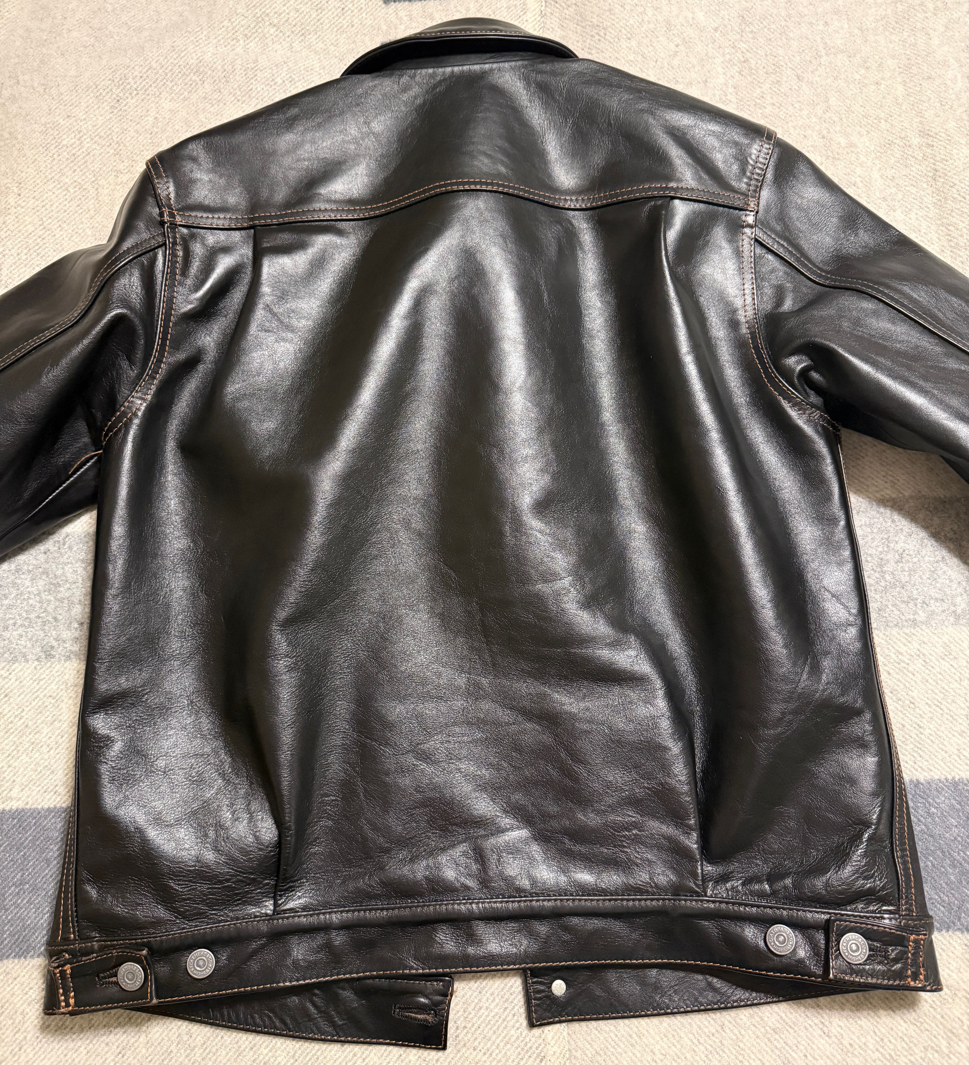 The Flat Head The Flat Head FN-LJ-HJ002 Shinki Horsehide Type II Size US M / EU 48-50 / 2 - 9 Thumbnail