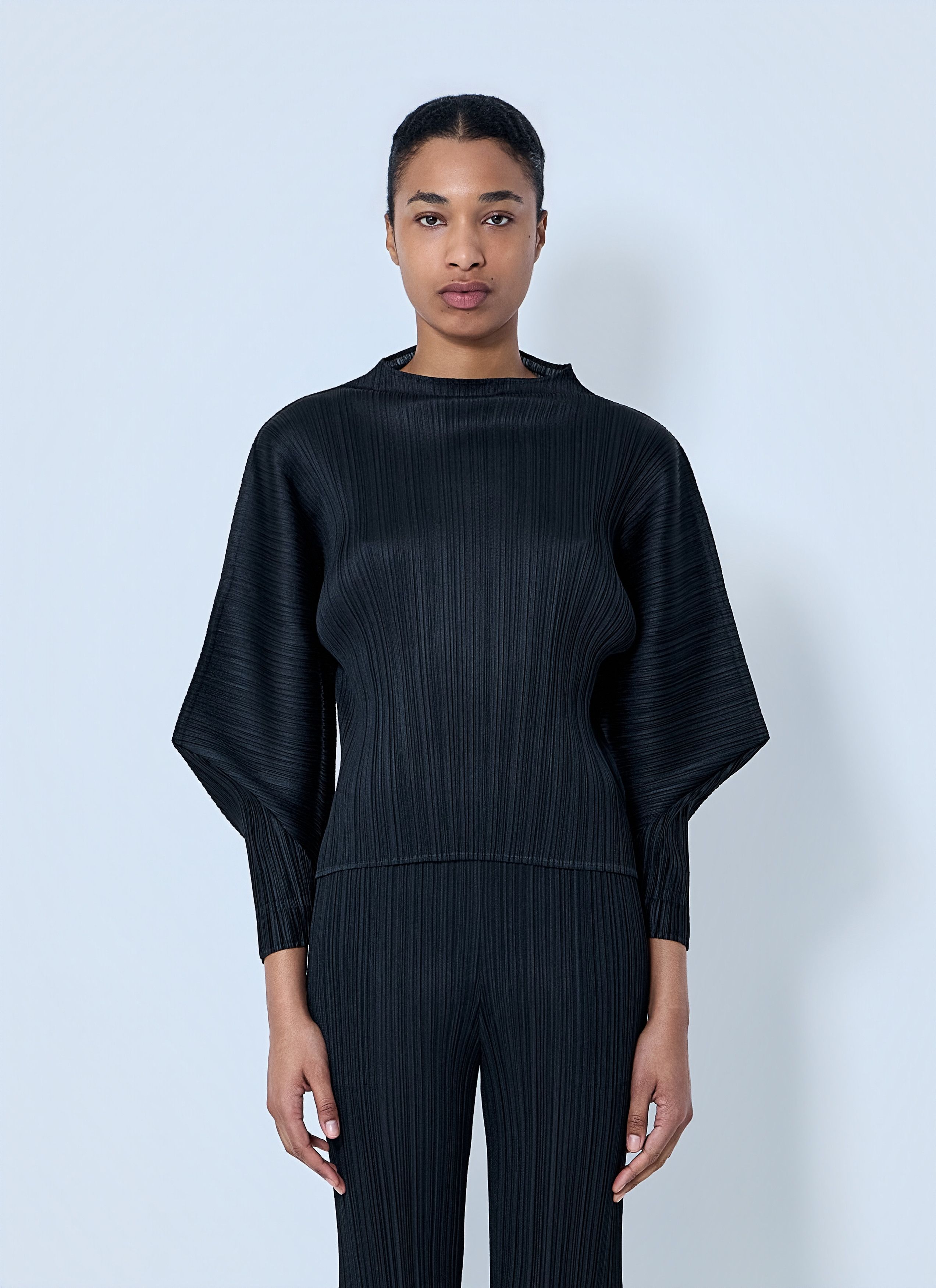 Pleats Please Issey Miyake Pleated Knit Top Size XXL / US 16-18 / IT 52-54 - 1 Thumbnail