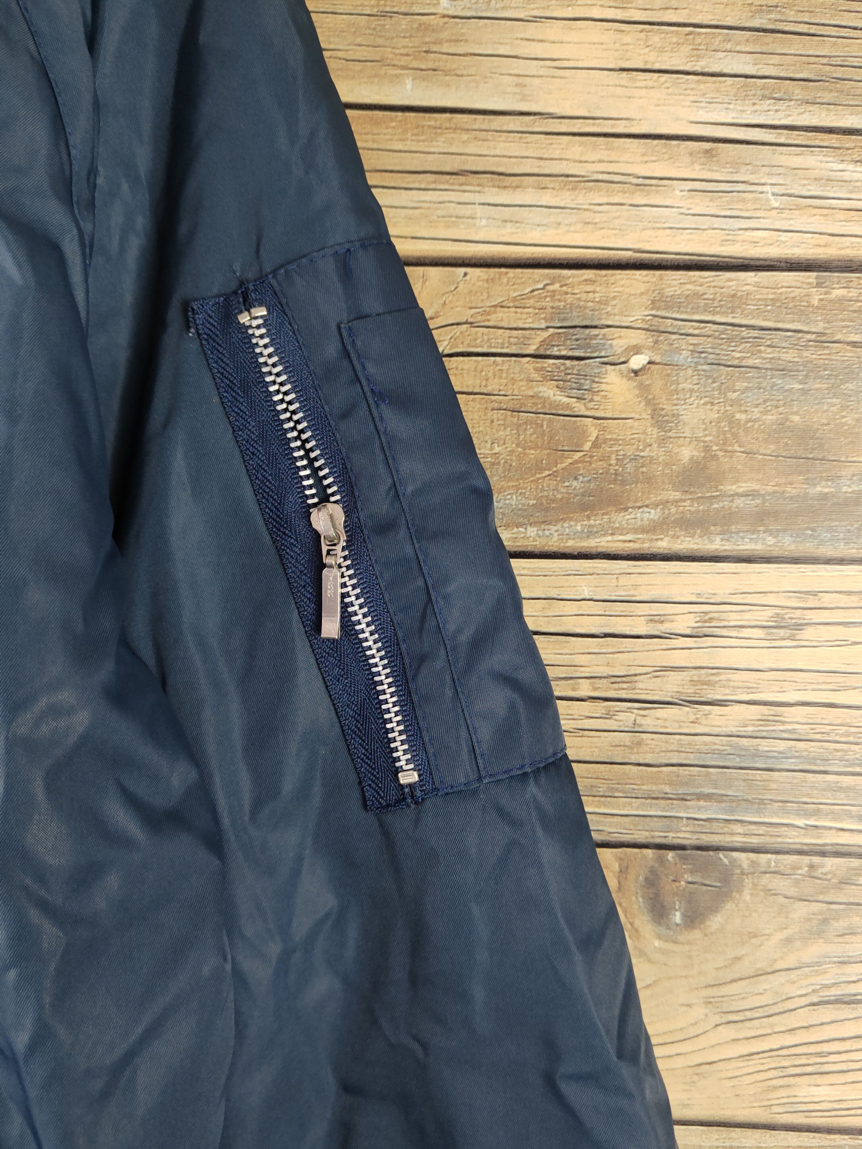 Japanese Brand DL 1990s Vintage OHC MA‑1 Bomber flight Jacket #1385 Size US M / EU 48-50 / 2 - 6 Thumbnail