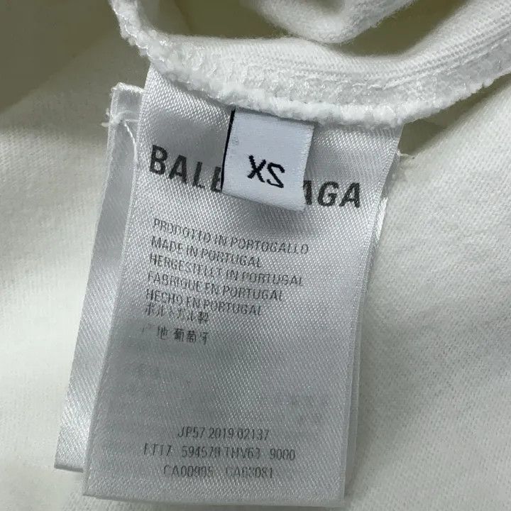 Balenciaga Balenciaga Balenciaga Logo Eco Short Sleeve TShirt -2507 Size US XS / EU 42 / 0 - 2 Thumbnail
