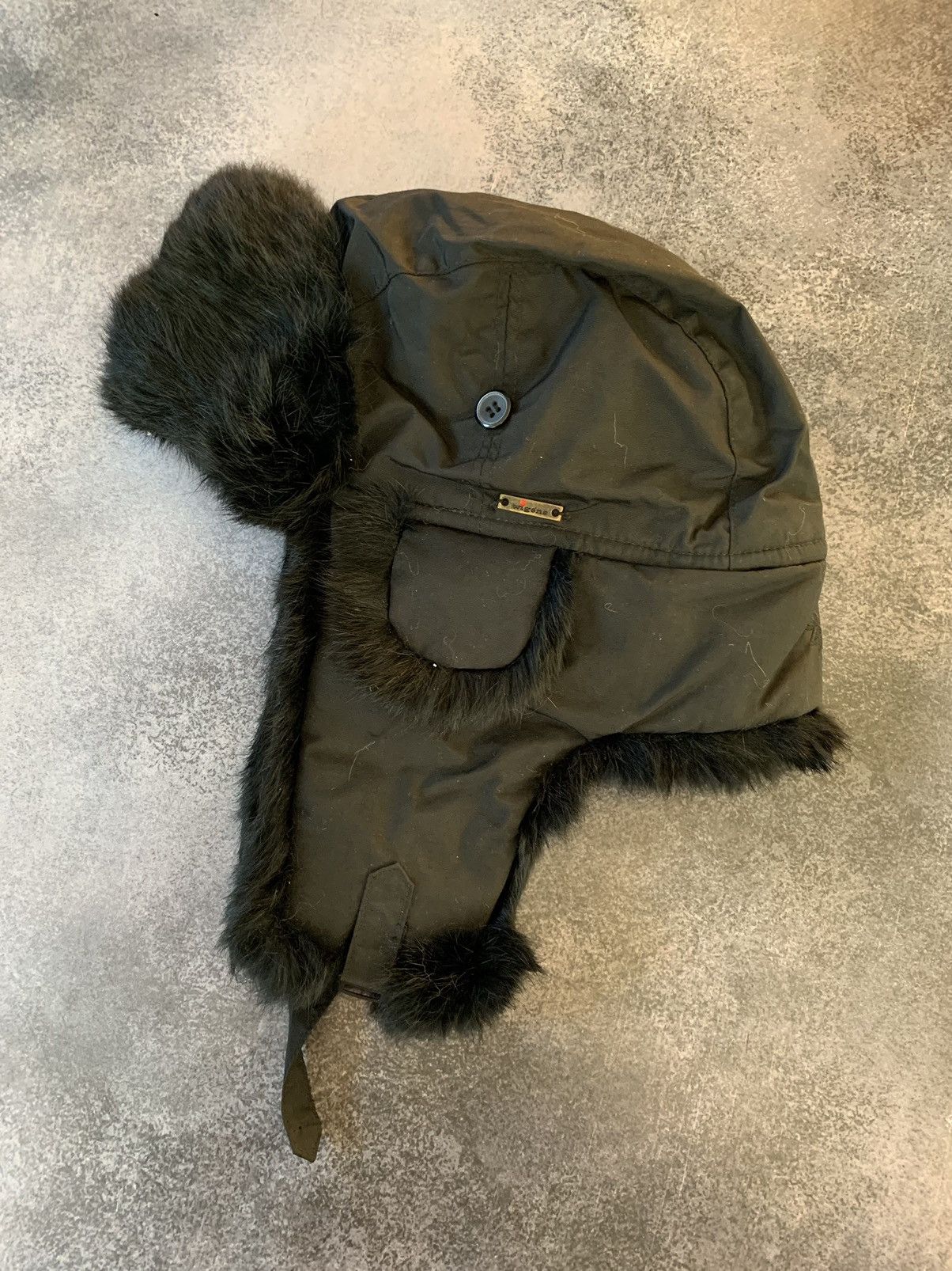 Vintage Vintage 90s Alt Ushanka Fuzzy Trapper Fur Winter Hat Size ONE SIZE - 1 Thumbnail