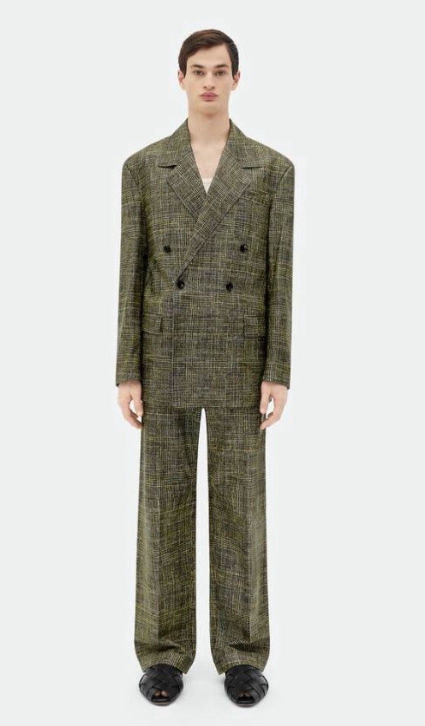 Bottega Veneta $9.2K VALUE Oversized Fit Printed Leather Jacket Size US M / EU 48-50 / 2 - 1 Thumbnail