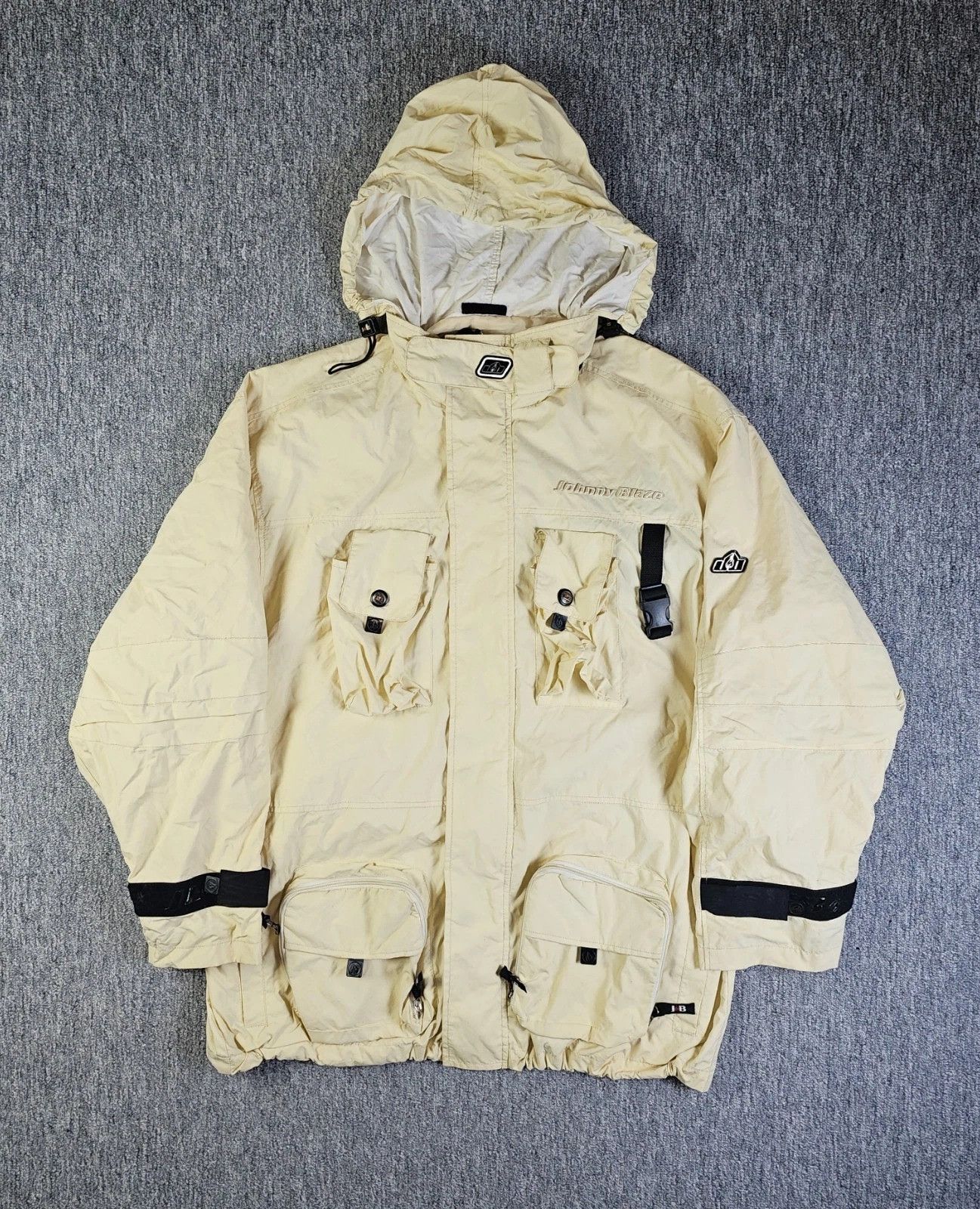Other Johnny Blaze Utility Parka Jacket Y2K Cargo Beige XL Size US XL / EU 56 / 4 - 1 Thumbnail