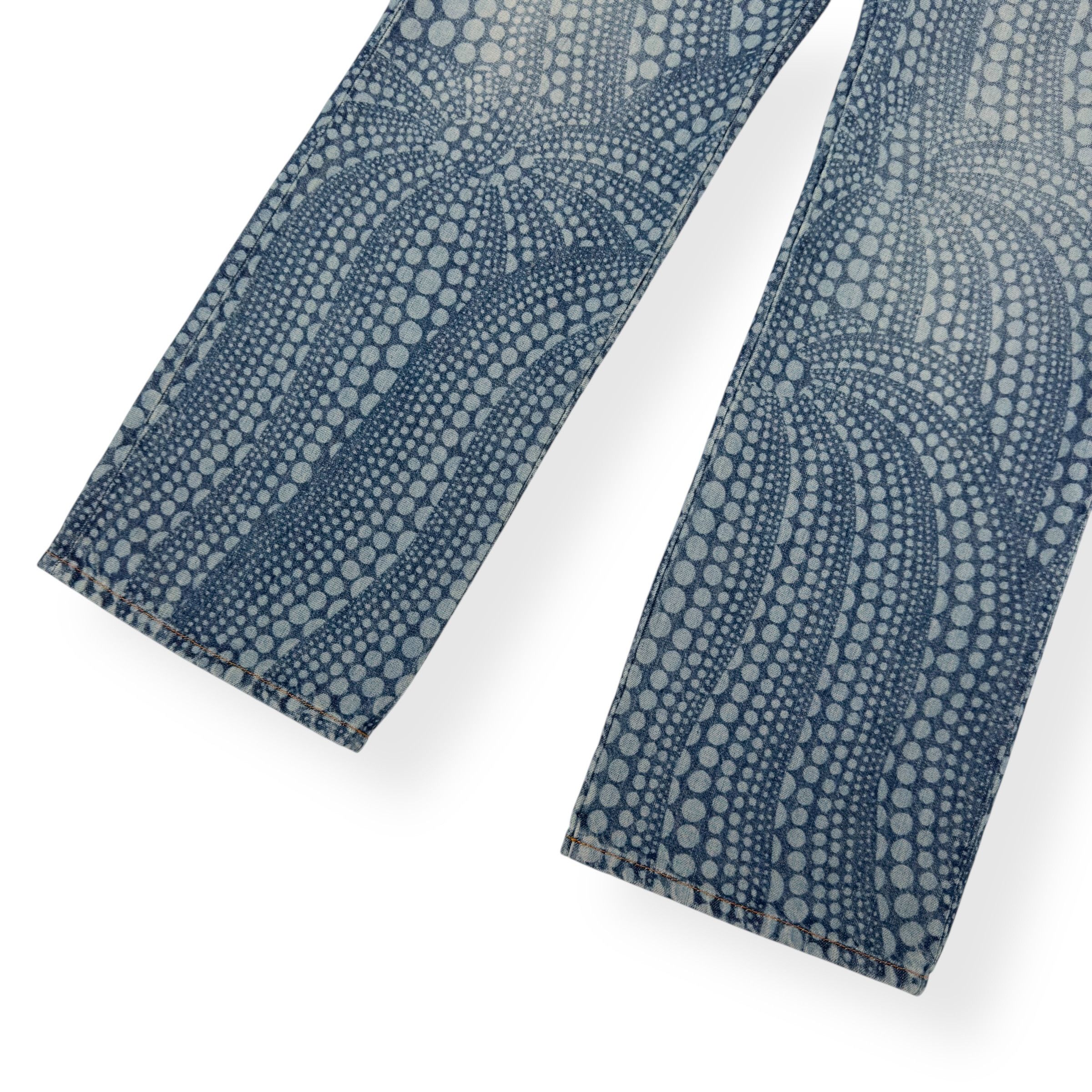 Louis Vuitton LOUIS VUITTON X YAYOI KUSAMA PUMPKIN PRINT DENIM JEANS W34” Size US 34 / EU 50 - 5 Thumbnail