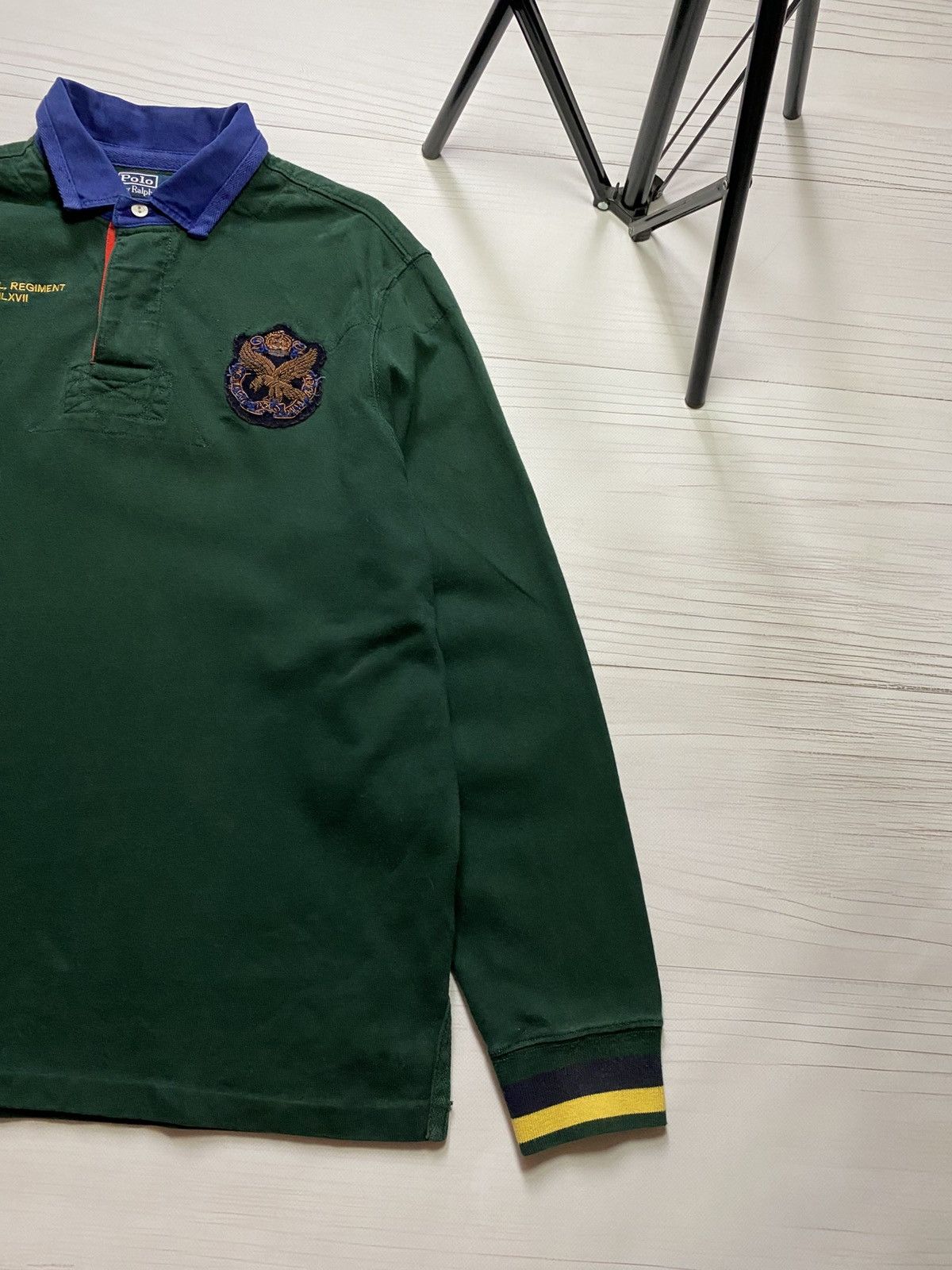 Polo Ralph Lauren Vintage Polo Ralph Lauren rugby longsleeve t shirt Size US L / EU 52-54 / 3 - 7 Thumbnail