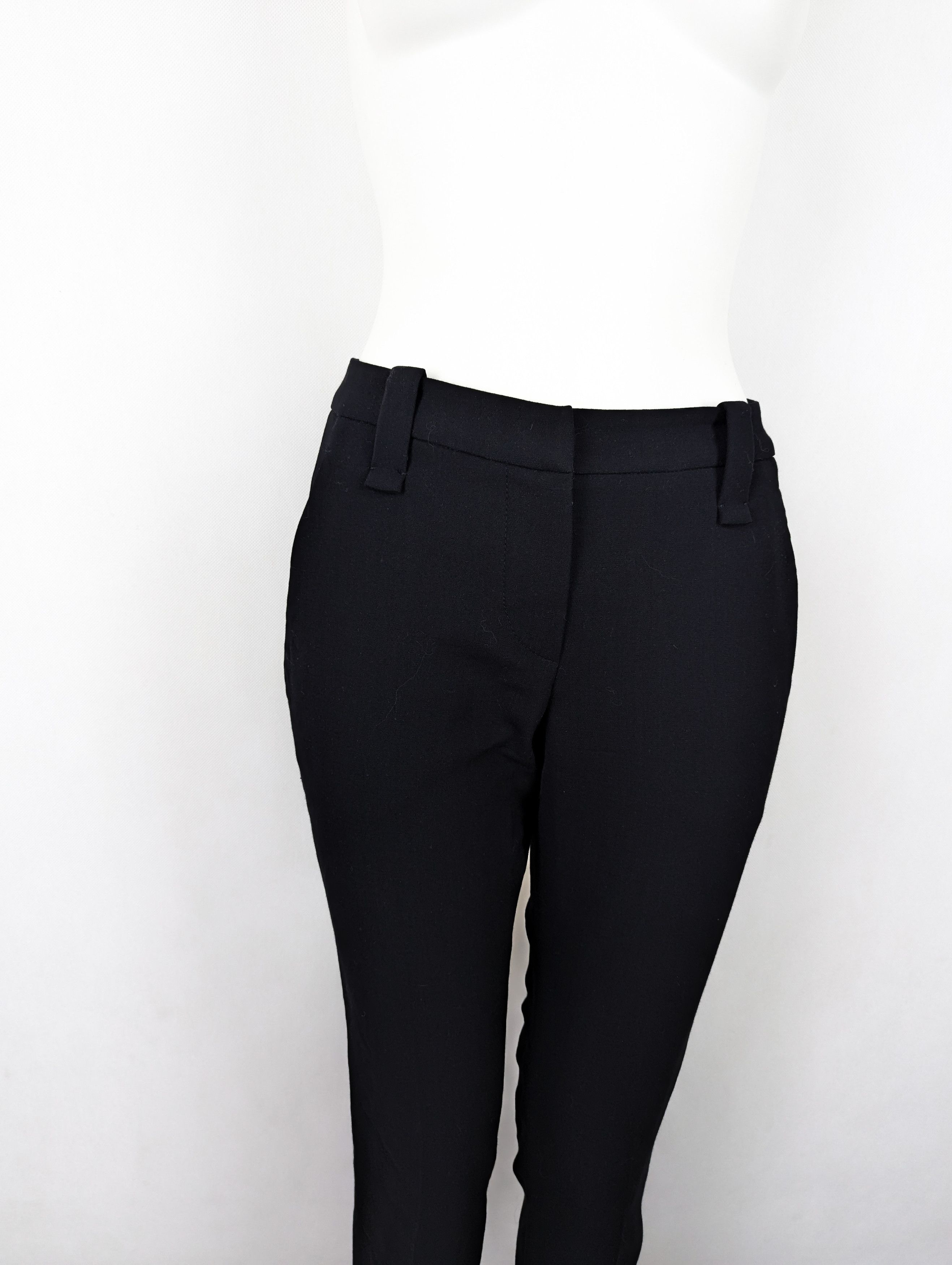 Brunello Cucinelli Brunello Cucinelli black pants trousers Size 26" / US 2 / IT 38 - 3 Thumbnail