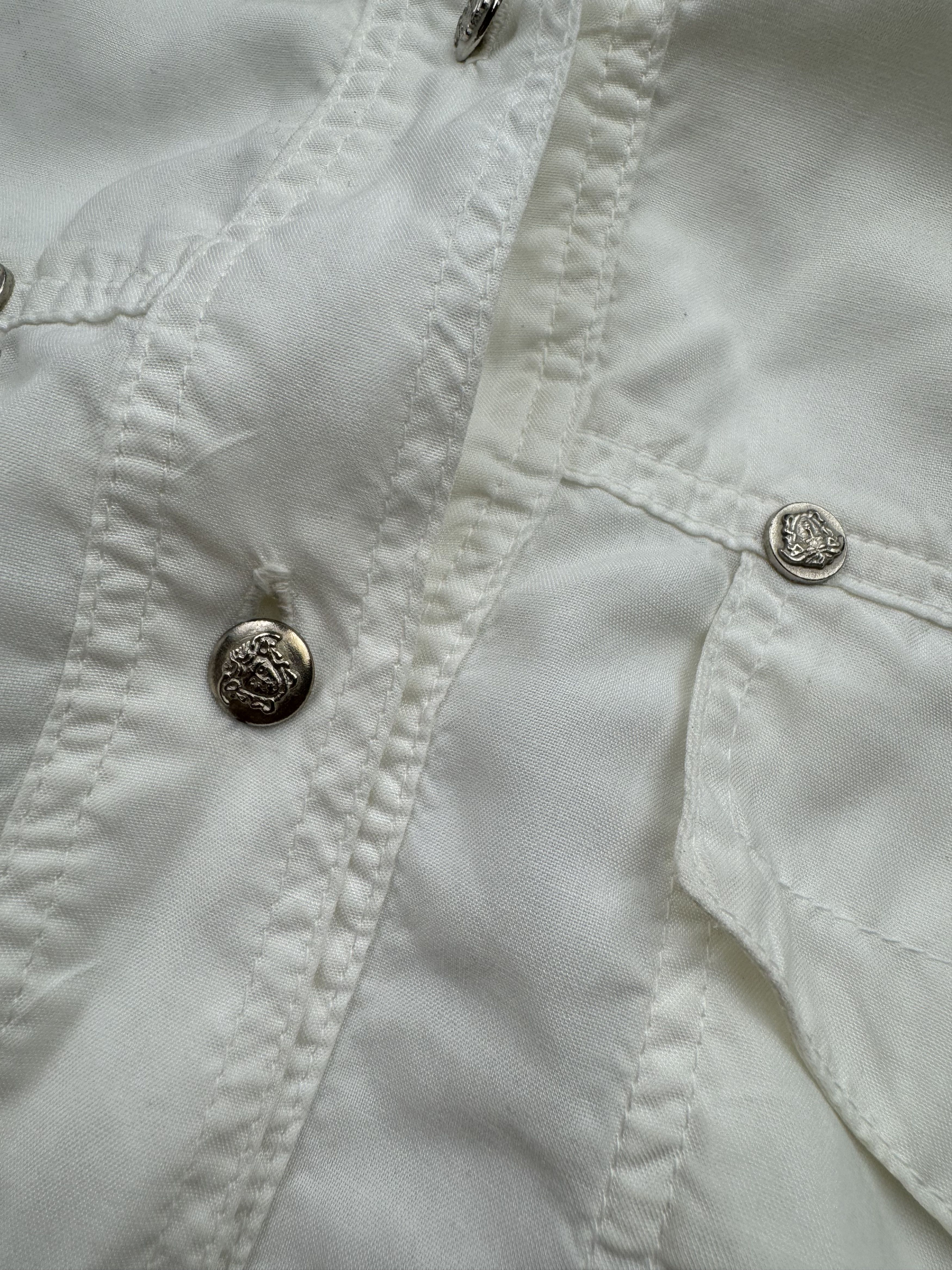 Versace Jeans Couture × Vintage Versace Jeans Couture Vintage Worn Shirt Size US M / EU 48-50 / 2 - 10 Thumbnail