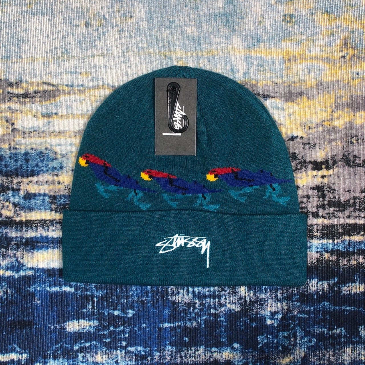 Stussy × Vintage Stussy Parrot Cuff Beanie Size ONE SIZE - 1 Thumbnail